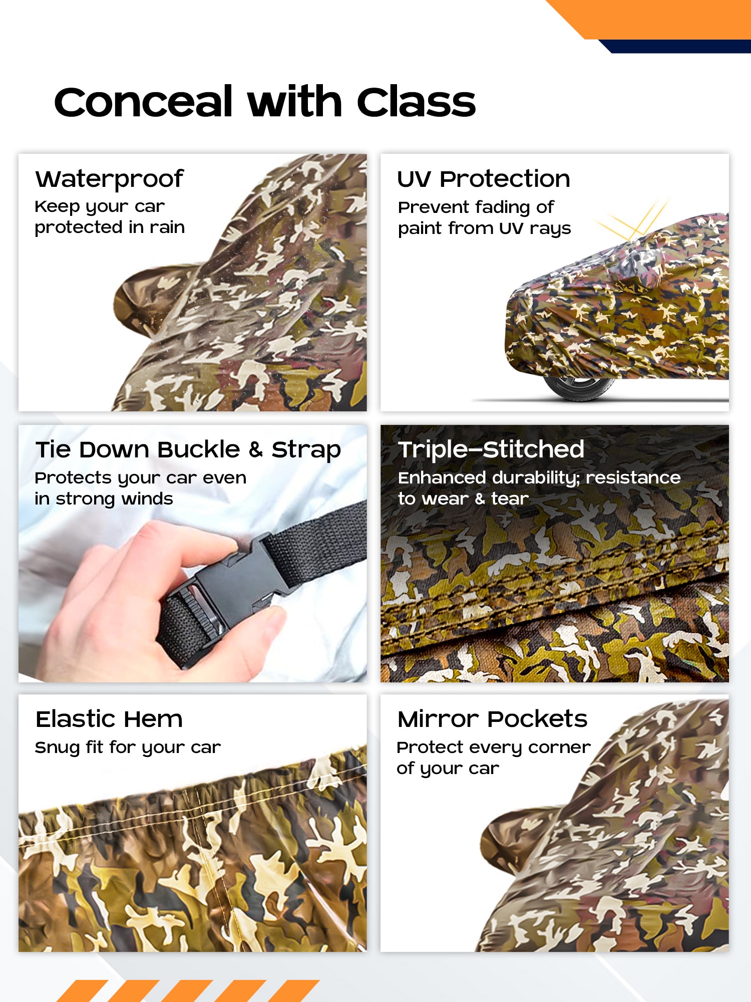 Carbinic UV-proof car cover - Weather protection for vehicles Carbinic UV-proof car cover - Weather protection for vehicles