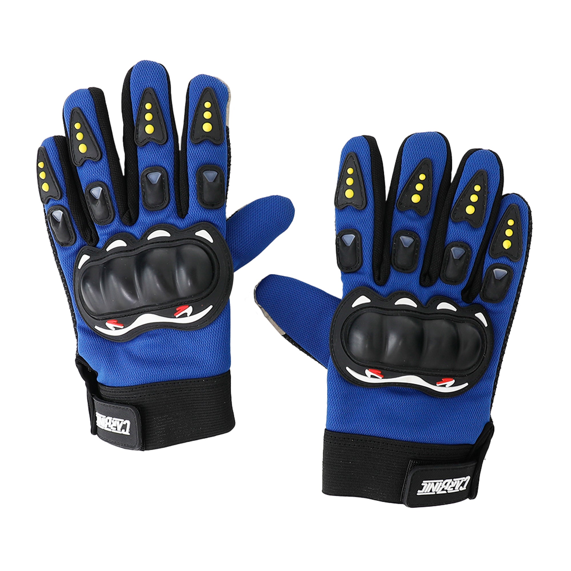 CARBINIC Full Finger Bike Riding Gloves Polyester, Touch Screen