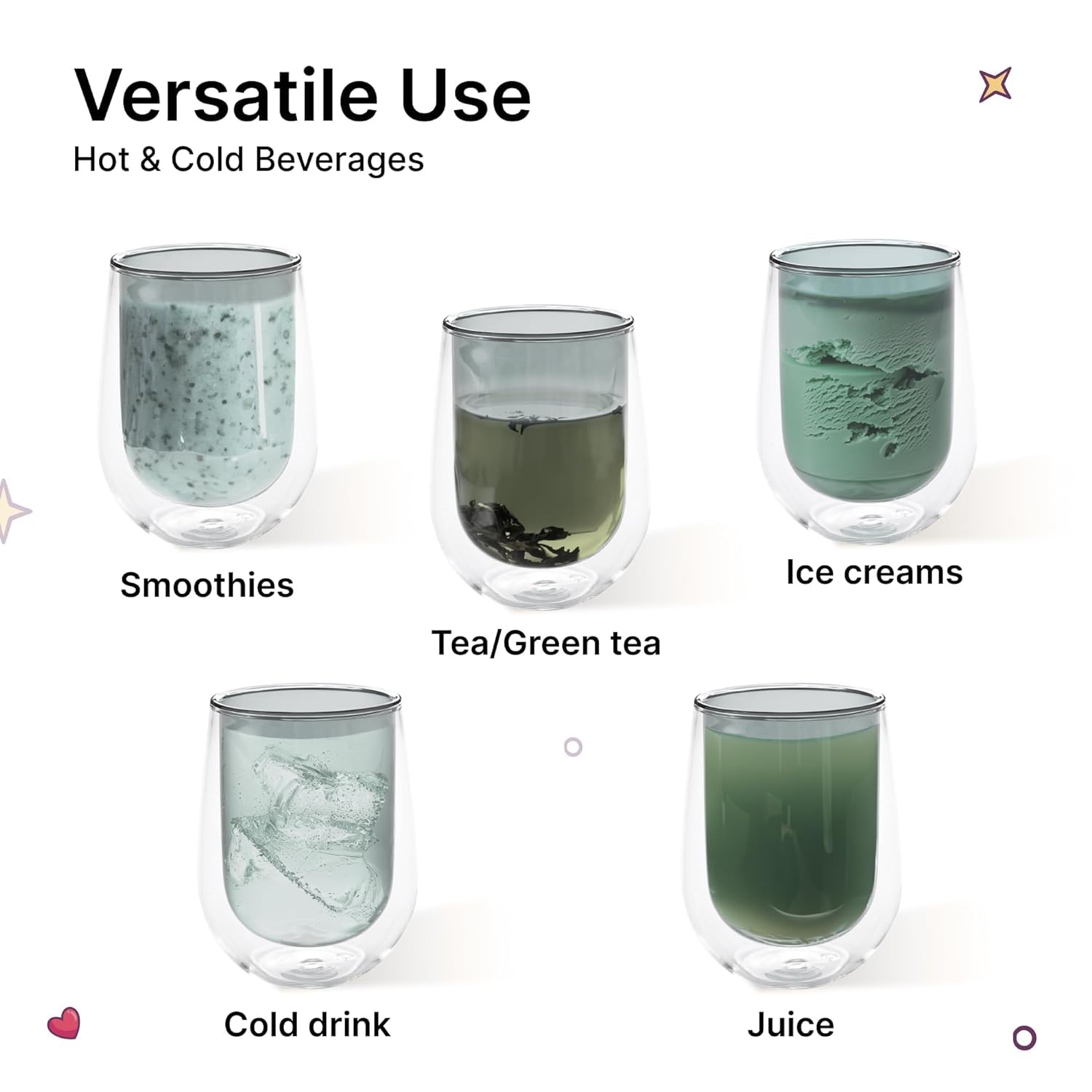 Kuber Industries borosilicate glass - perfect for tea service Kuber Industries borosilicate glass - perfect for tea service