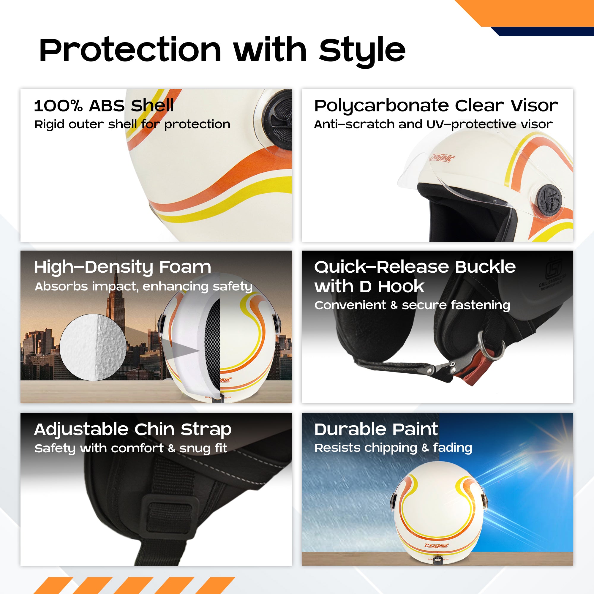 Carbinic helmet - Comfortable fit for women riders Carbinic helmet - Comfortable fit for women riders