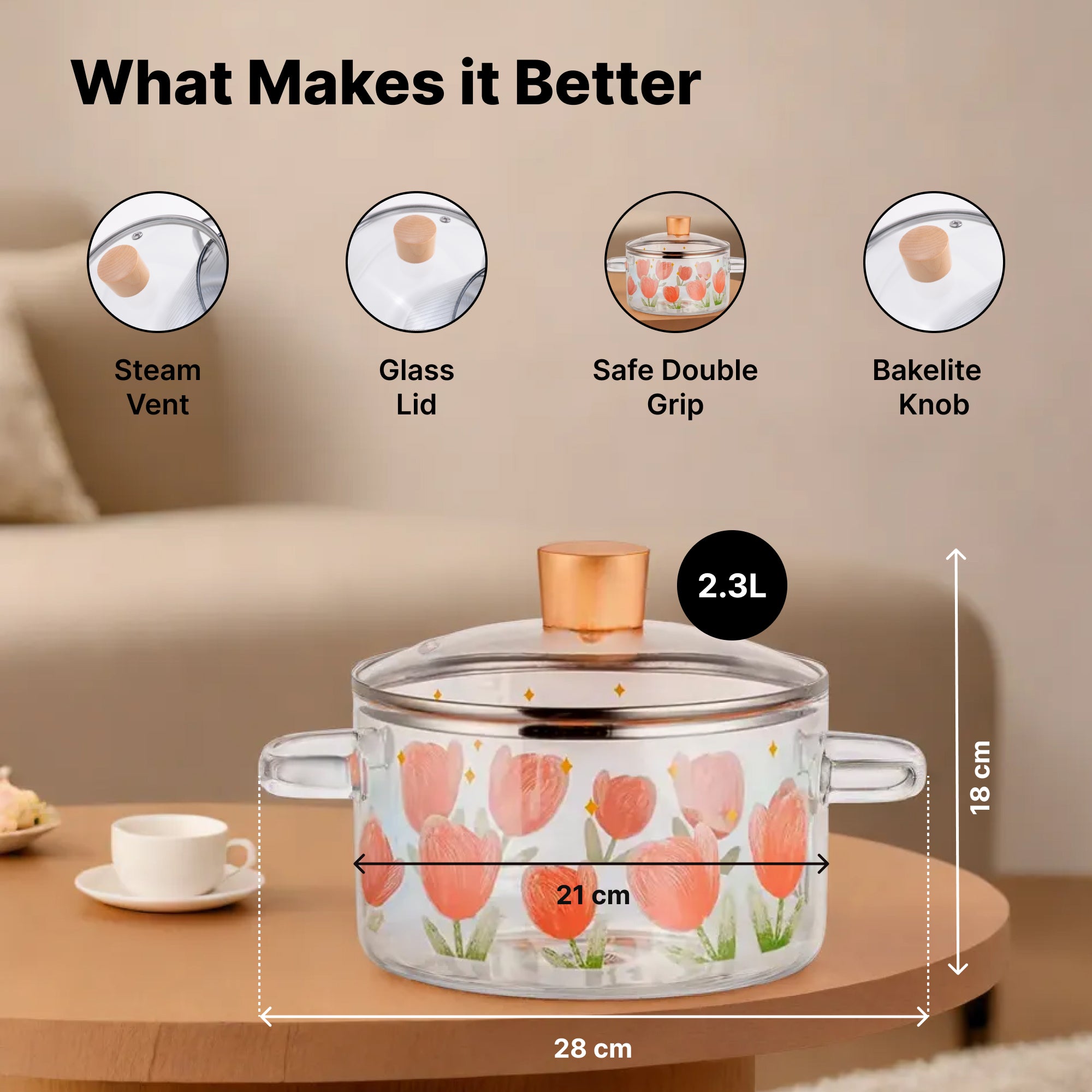 UMAI saucepan - stylish addition to kitchen decor UMAI saucepan - stylish addition to kitchen decor