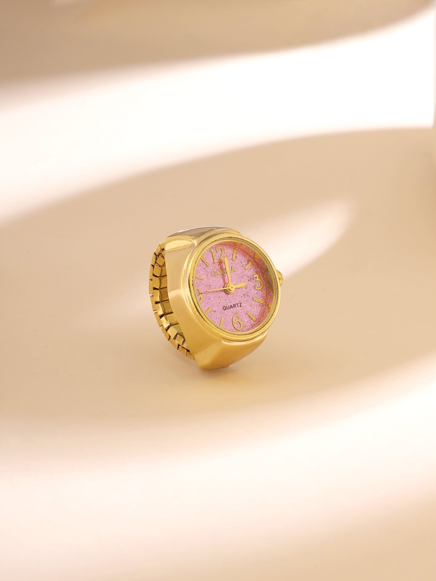 Yellow Chimes gold watch ring - perfect for photoshoots Yellow Chimes gold watch ring - perfect for photoshoots