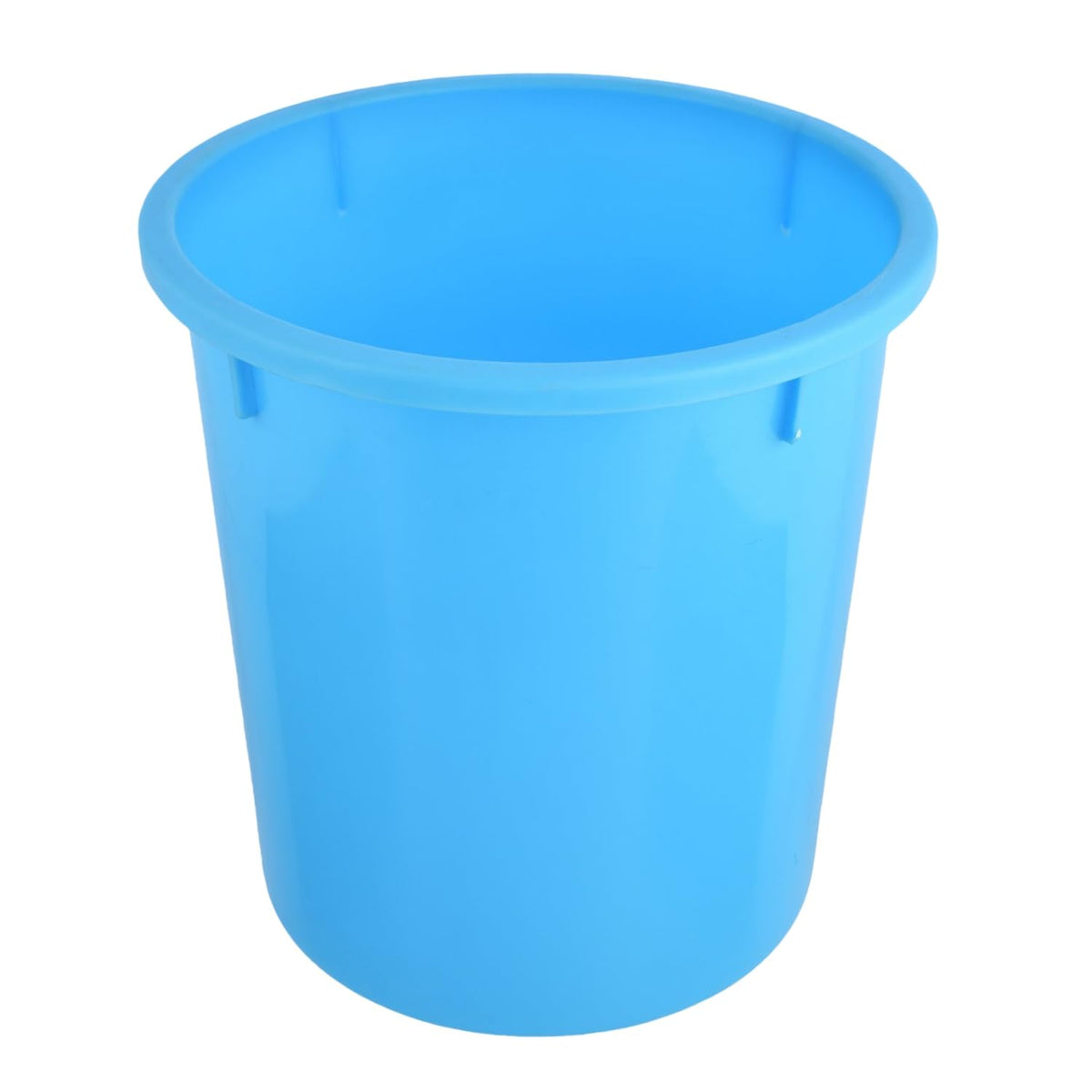Heart Home Dustbin|Open Dustbin|Plastic Garbage Dustbin|Dustbin for Kitchen|Dustbin for Bathroom|Office Dustbin|Plain Sada Dustbin|5 LTR|Light Blue