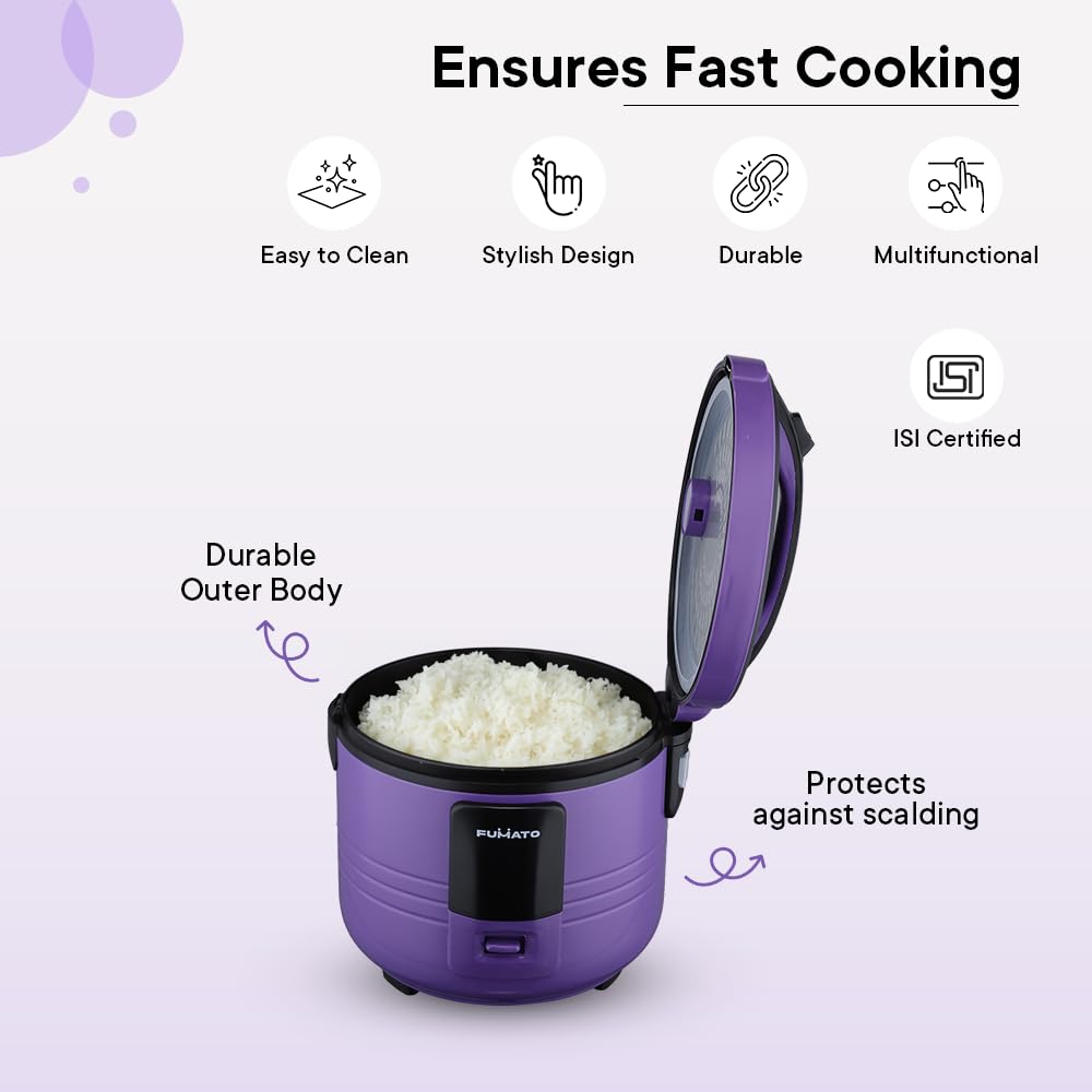 FUMATO electric rice cooker - stylish kitchen appliance FUMATO electric rice cooker - stylish kitchen appliance