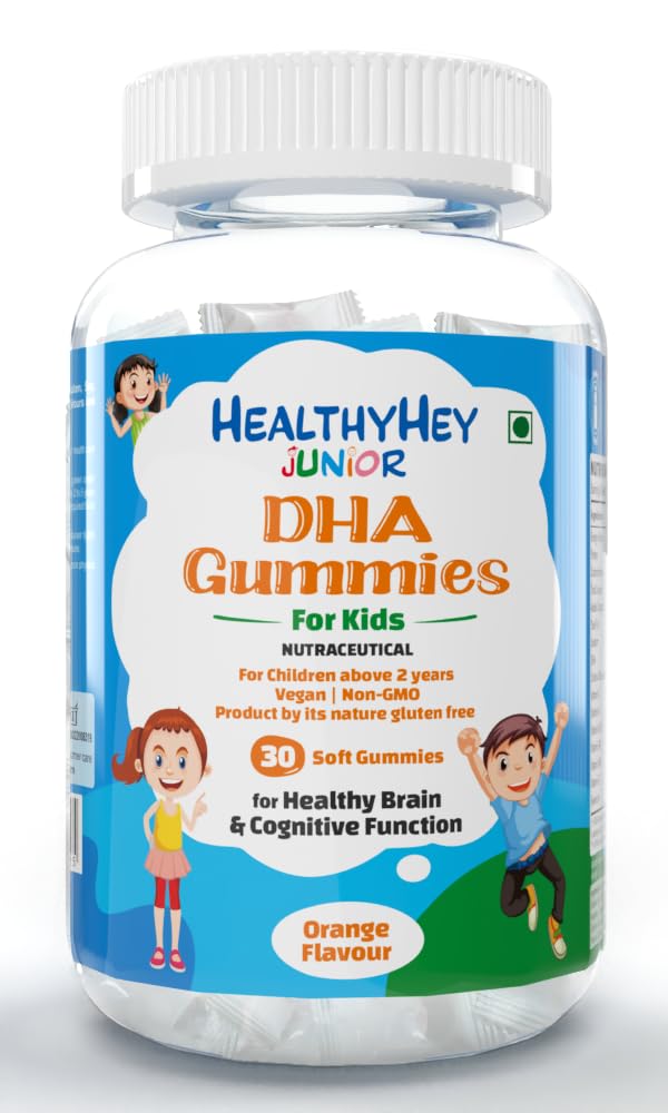 Healthyhey junior DHA gummies - healthy brain development for kids Healthyhey junior DHA gummies - healthy brain development for kids