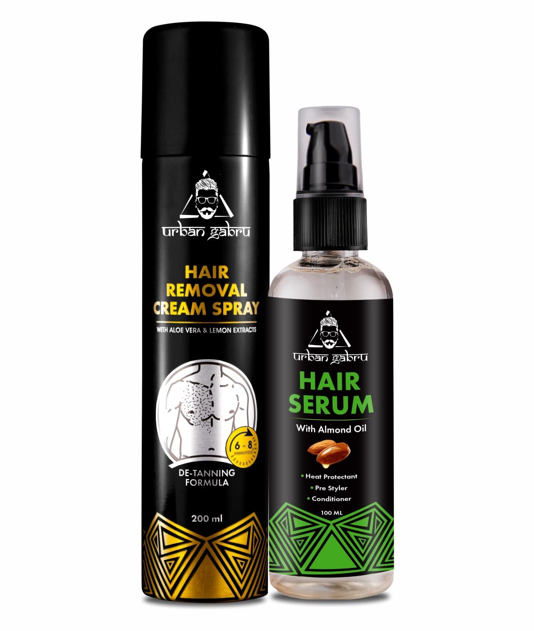 UrbanGabru Hair Removal Spray - Refreshing lemon fragrance UrbanGabru Hair Removal Spray - Refreshing lemon fragrance
