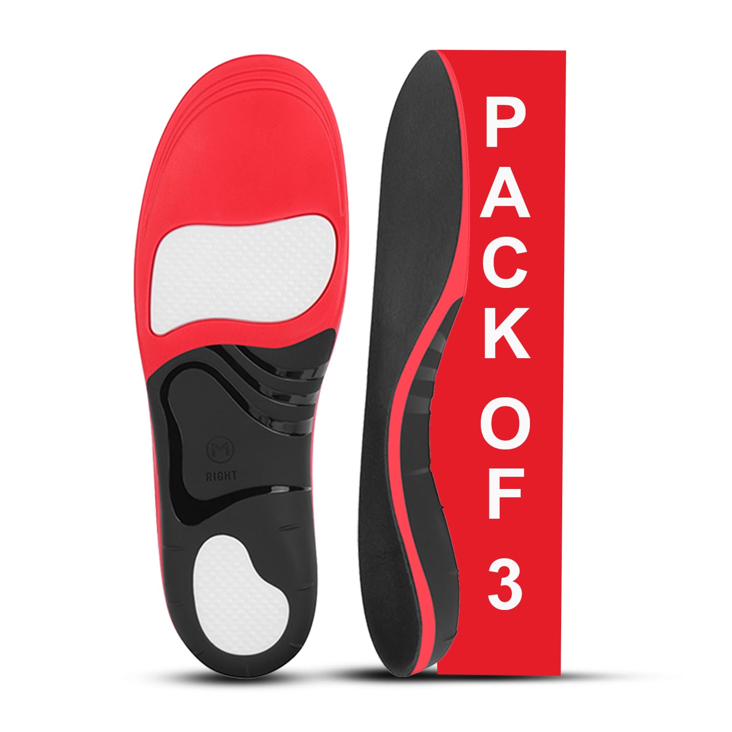 Dr Foot High Arch Support Insoles|Shoe Inserts For Plantar