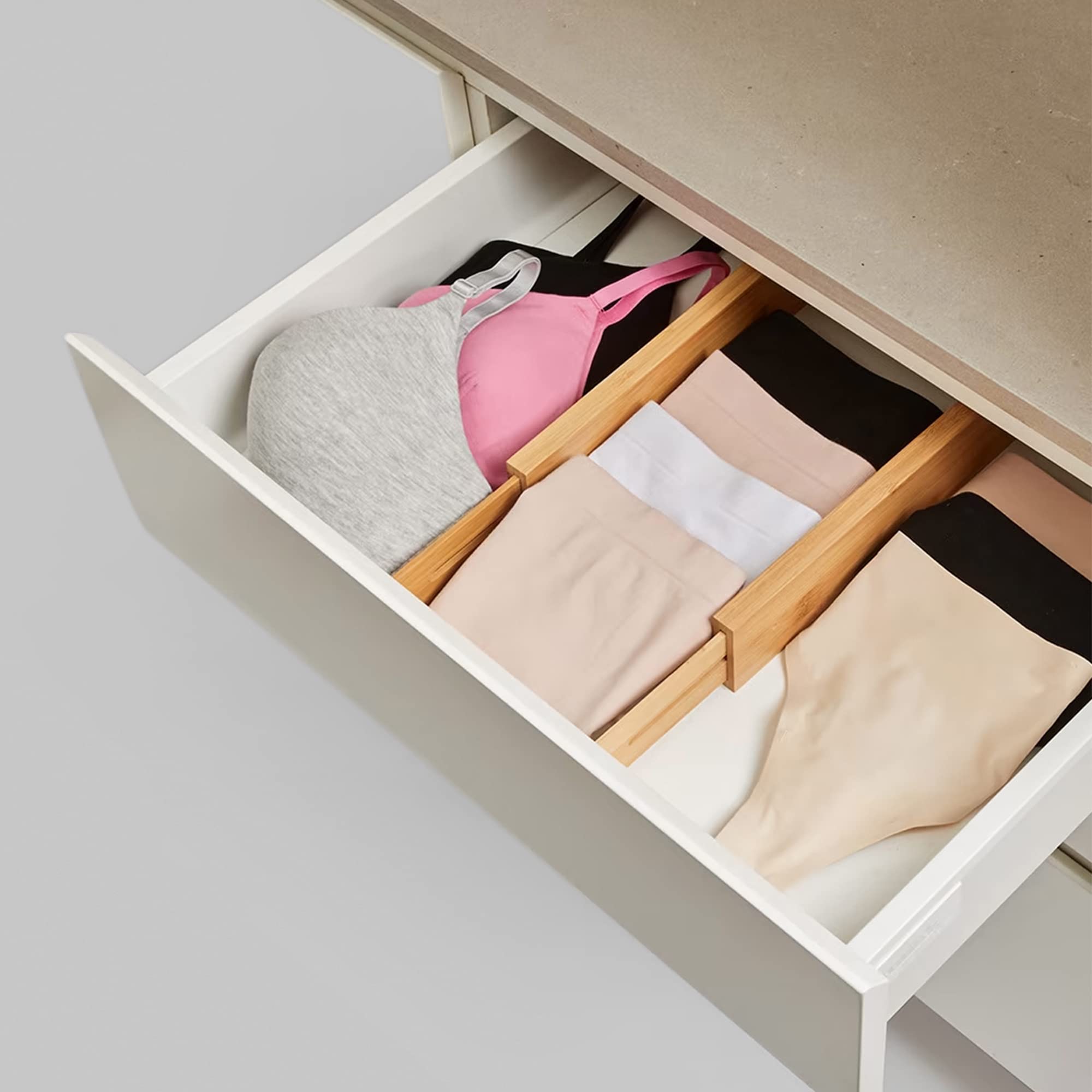Anko Bamboo Drawer Dividers - Durable and sustainable solution Anko Bamboo Drawer Dividers - Durable and sustainable solution