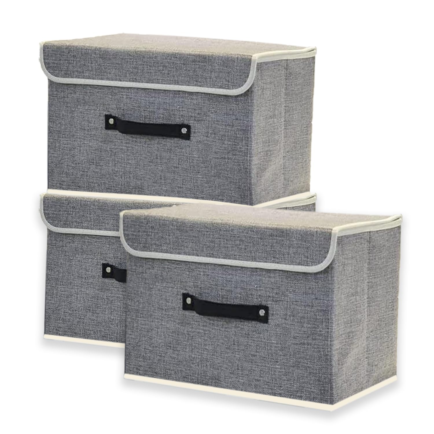 Kuber Industries cardboard and linen box - portable storage Kuber Industries cardboard and linen box - portable storage