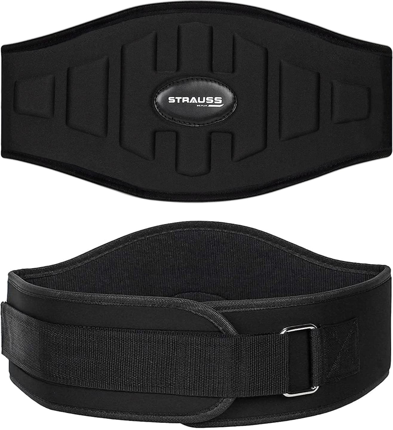 Strauss Weightlifting Gym Belt for Back Support For Men and Women