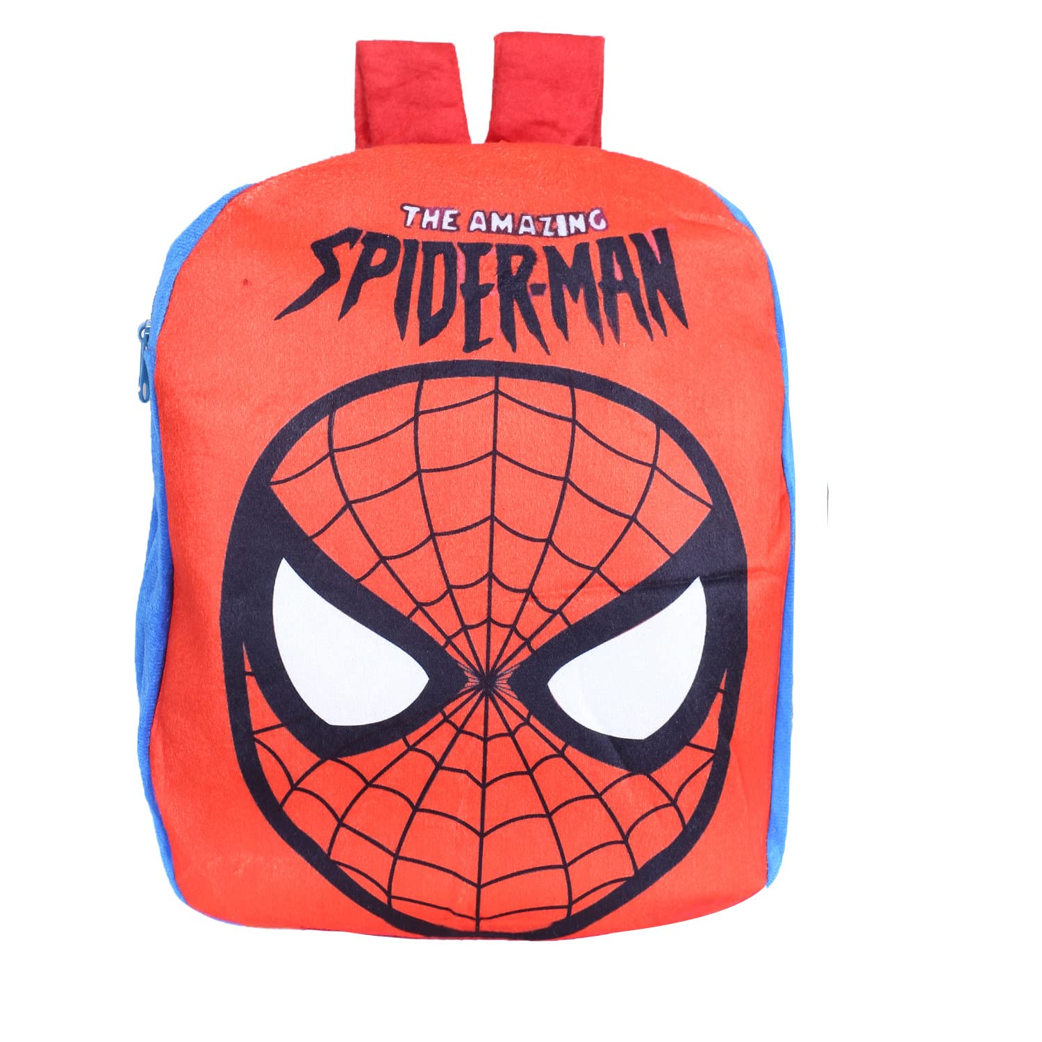 Kuber Industries Marvel The Amazing Spider-man School Bag Velvet