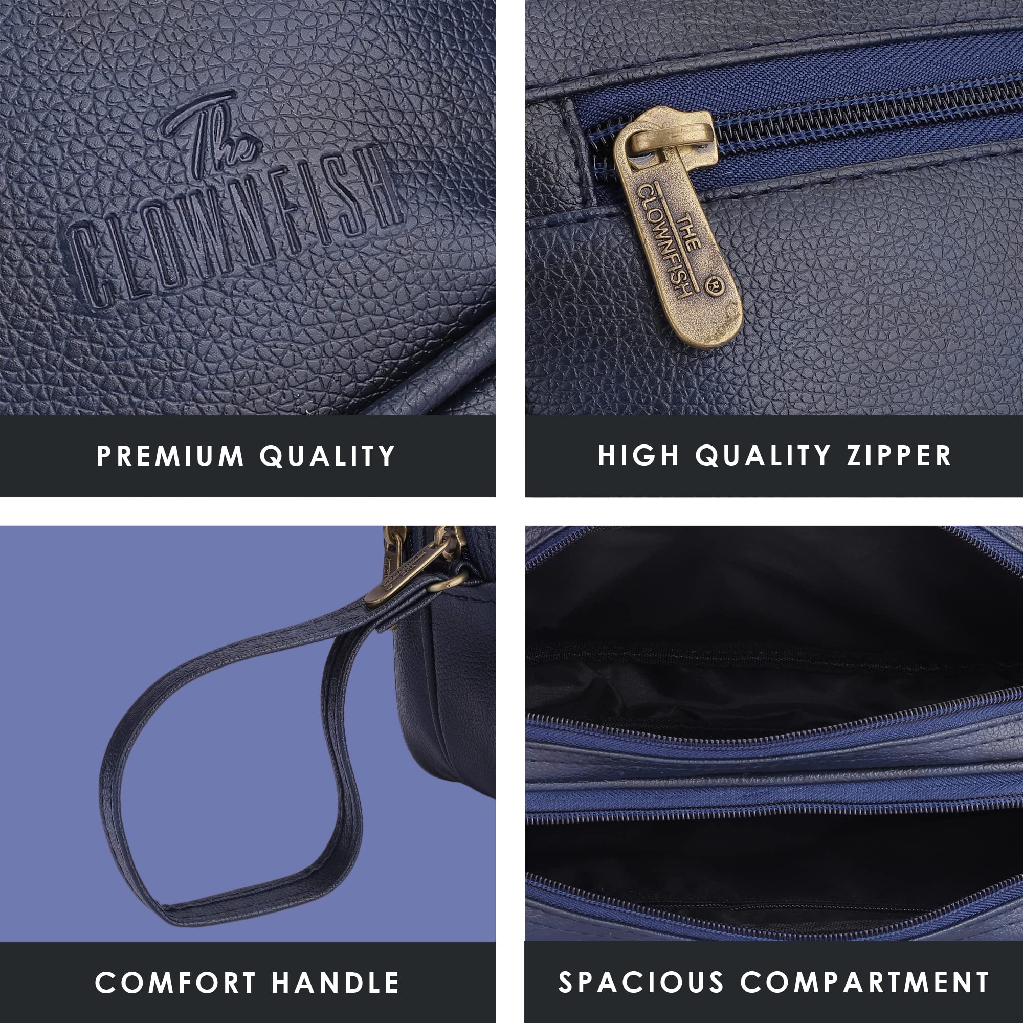 Clownfish travel pouch - Perfect for organizing travel essentials Clownfish travel pouch - Perfect for organizing travel essentials