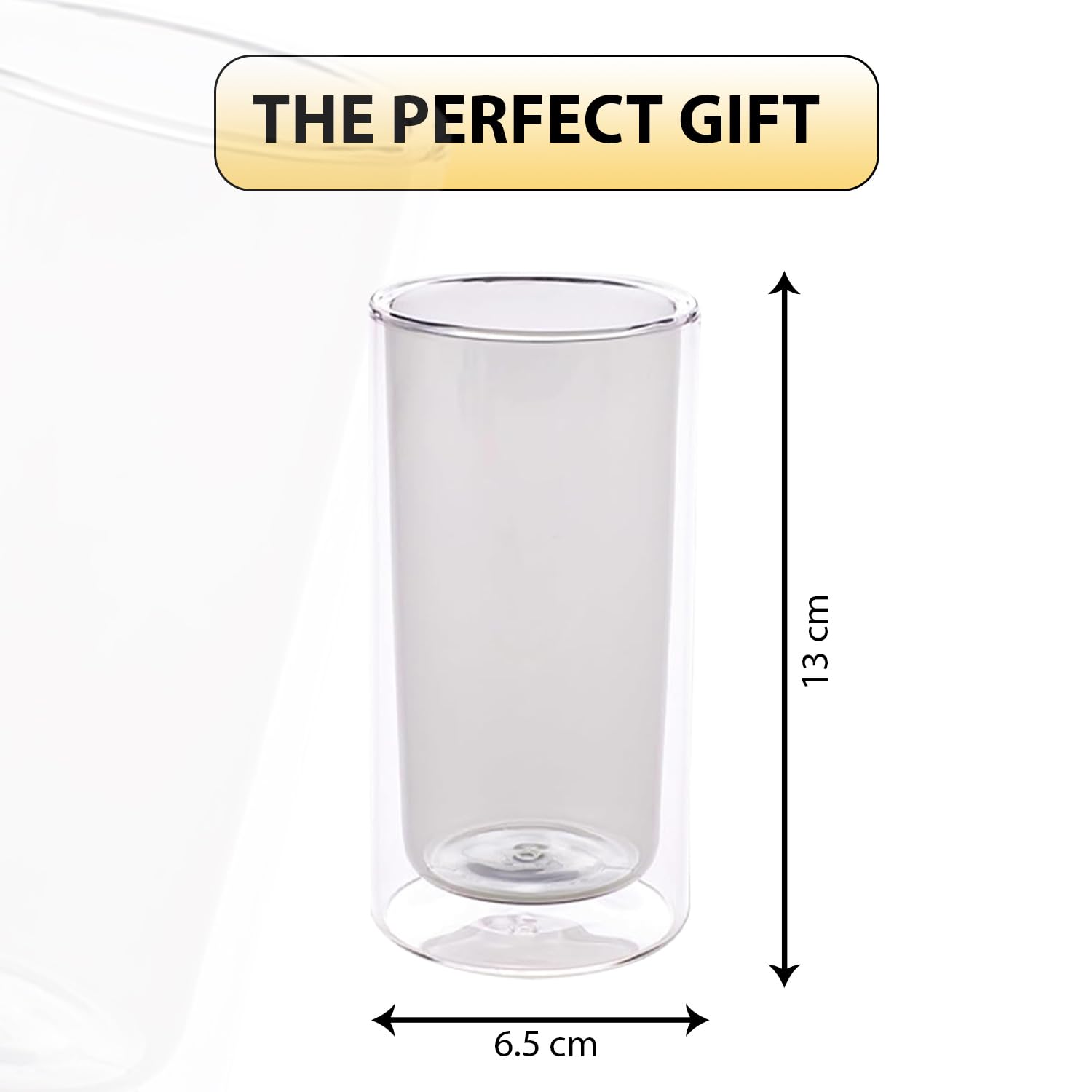 Kuber Double Walled Glasses - Perfect gift for occasions Kuber Double Walled Glasses - Perfect gift for occasions