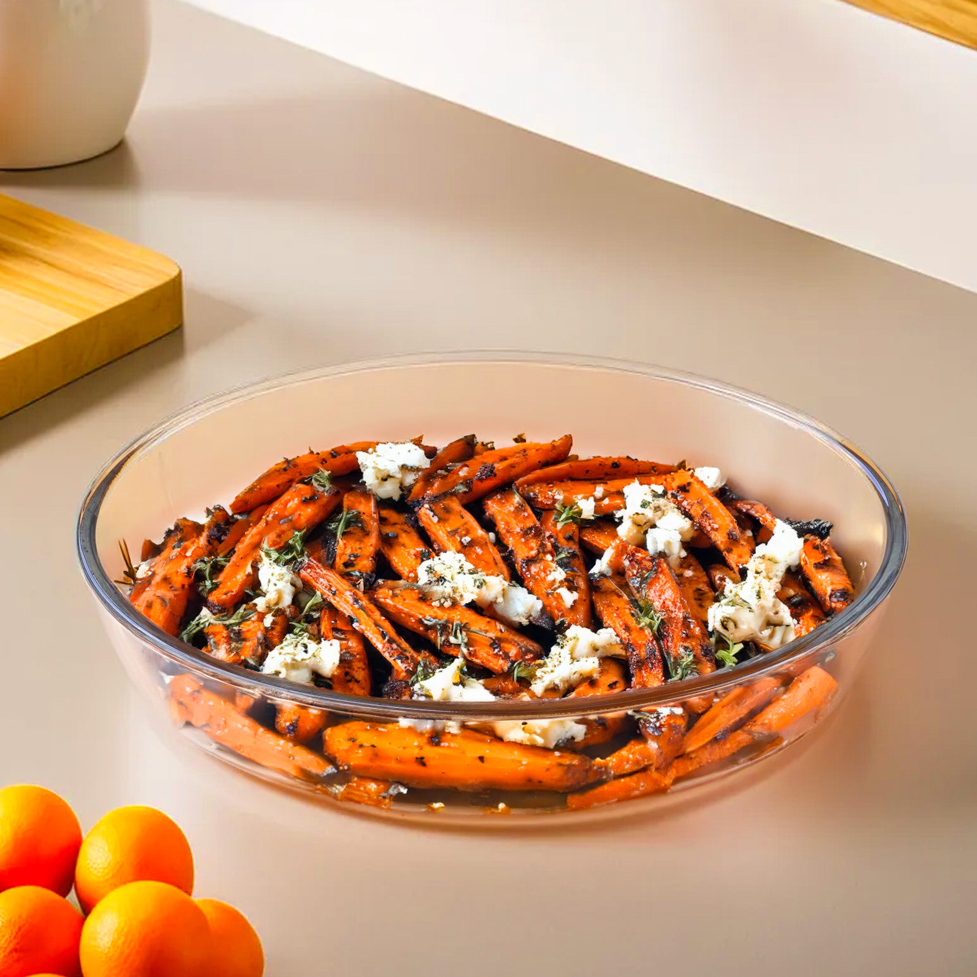 UMAI oval baking tray - ideal for grilling vegetables UMAI oval baking tray - ideal for grilling vegetables