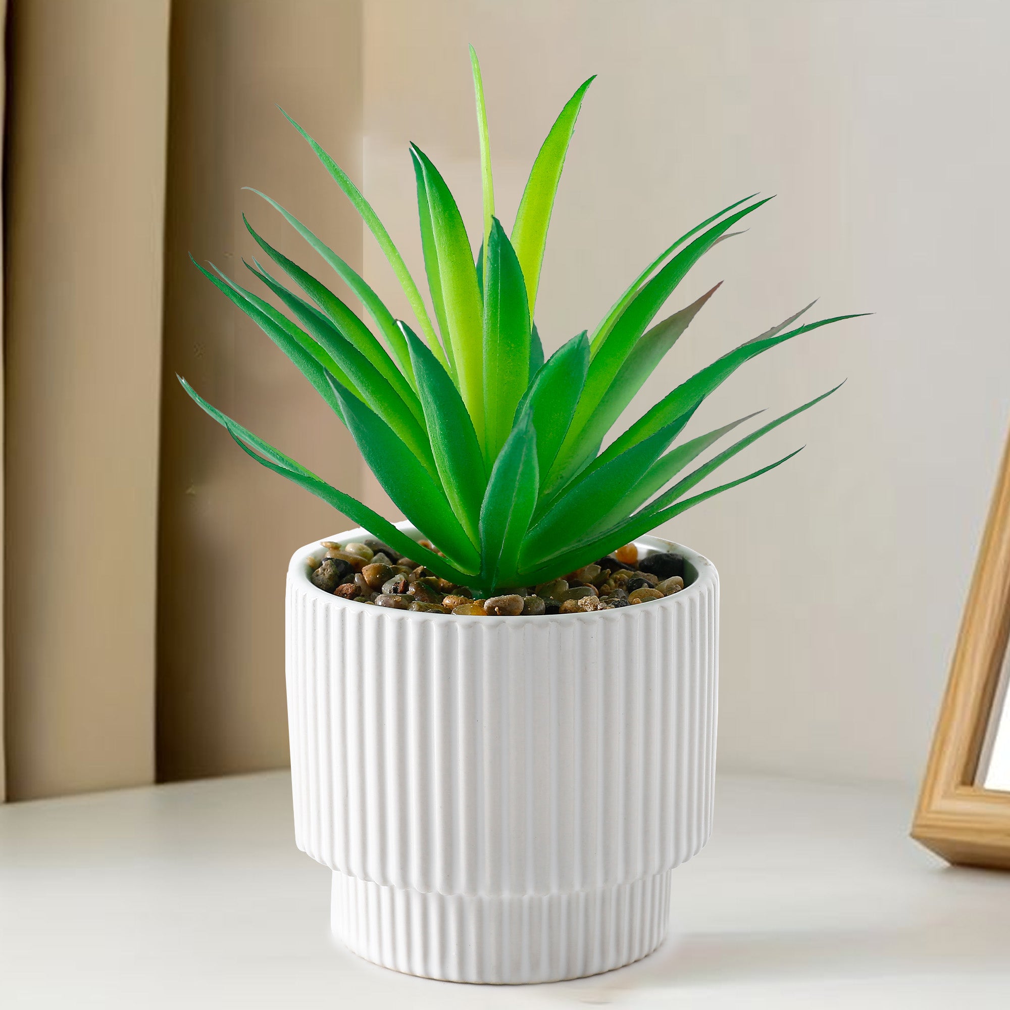 artificial desk plant UMAI Artificial Plants for Home Decor with Pot Aesthetic Room Decor It