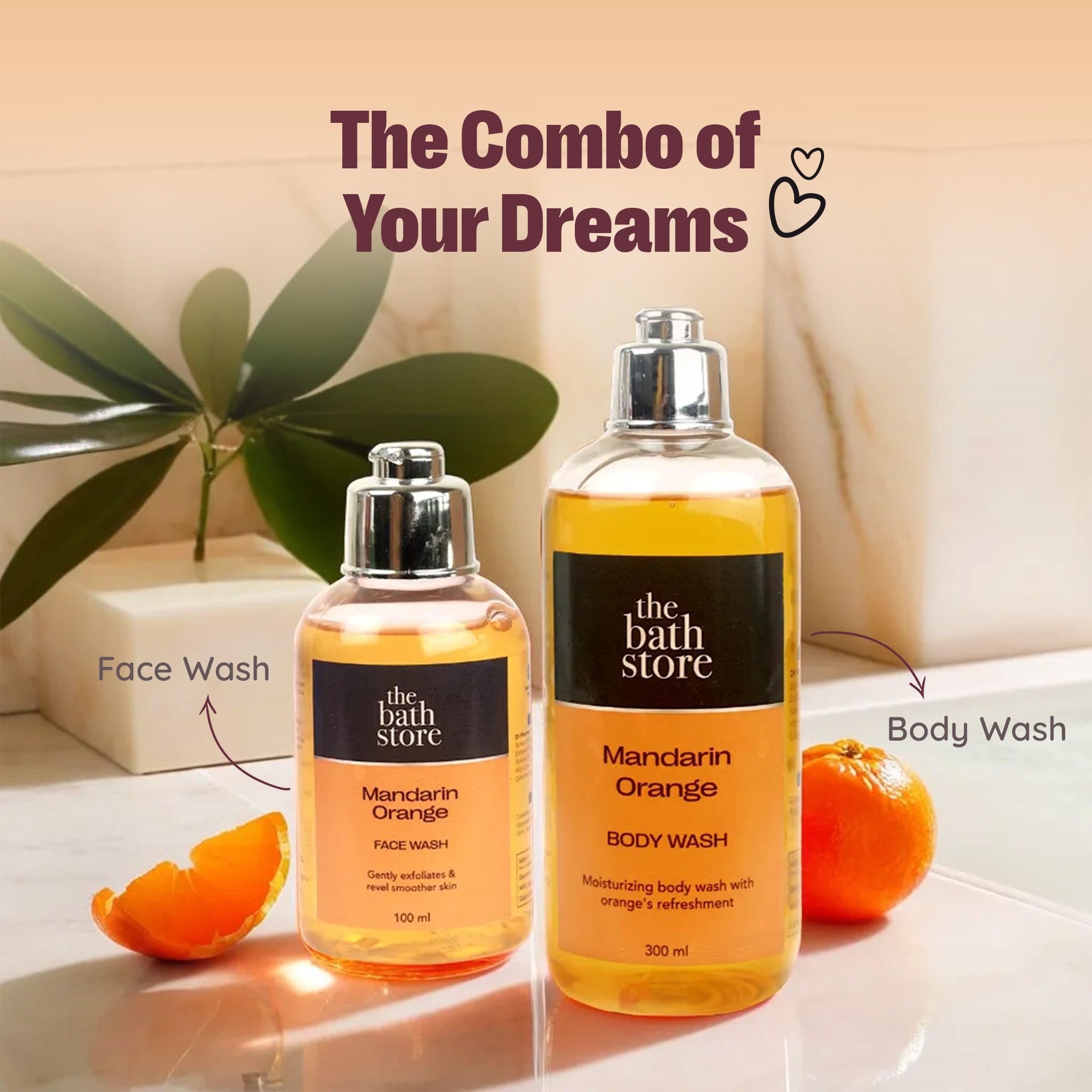 The Bath Store Mandarin Orange Combo - Eco-friendly skincare The Bath Store Mandarin Orange Combo - Eco-friendly skincare