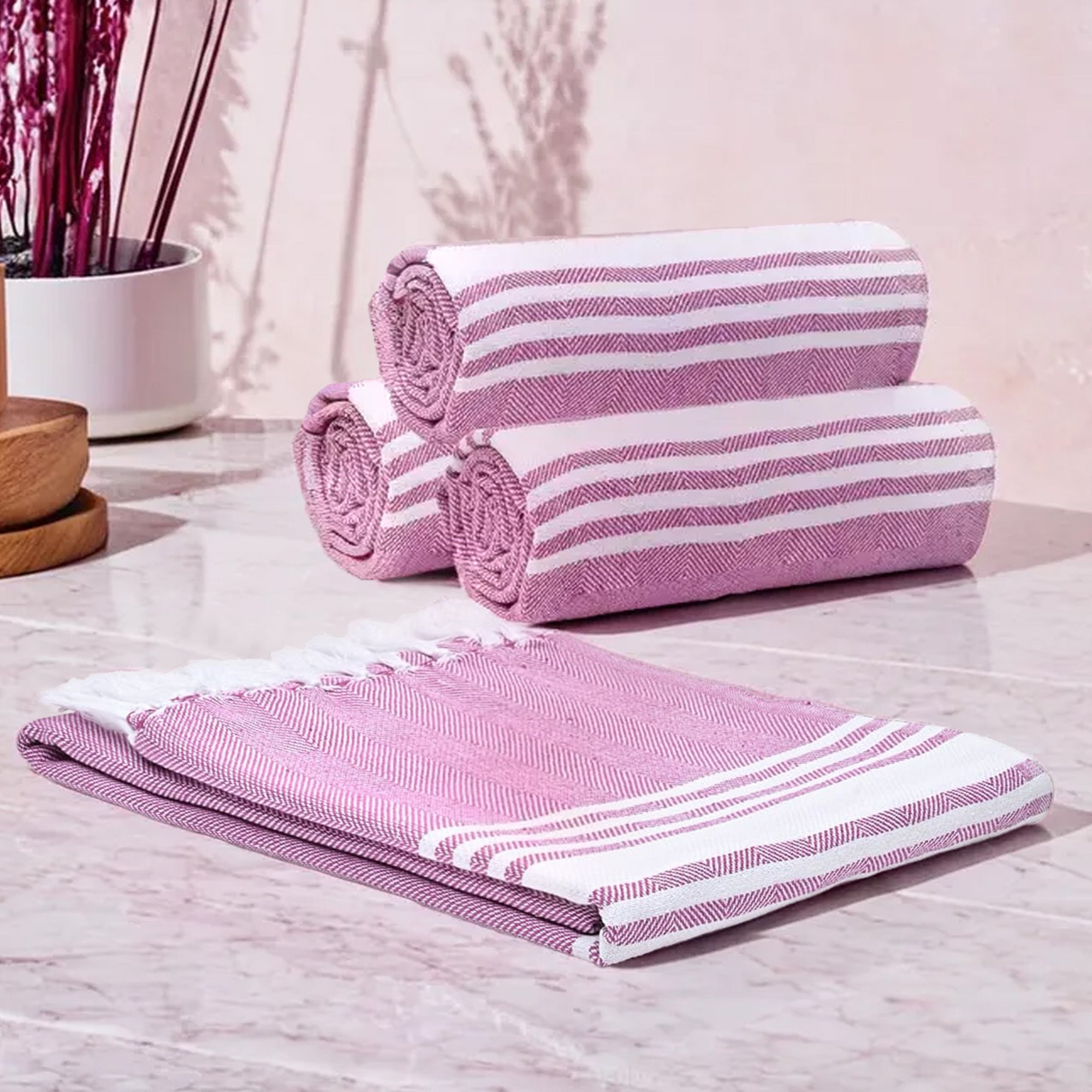 The Better Home Cotton Towel (150cmx75cm, 200gsm)| Soft Bath Towel for