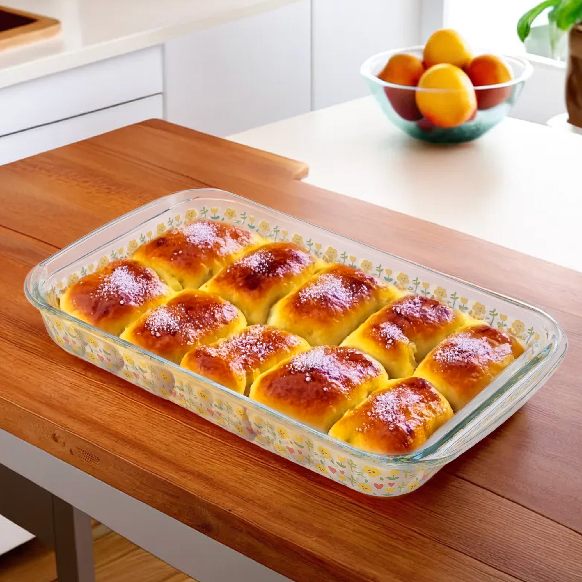 The Better Home Borosilicate Glass Tray - Dishwasher and freezer safe The Better Home Borosilicate Glass Tray - Dishwasher and freezer safe