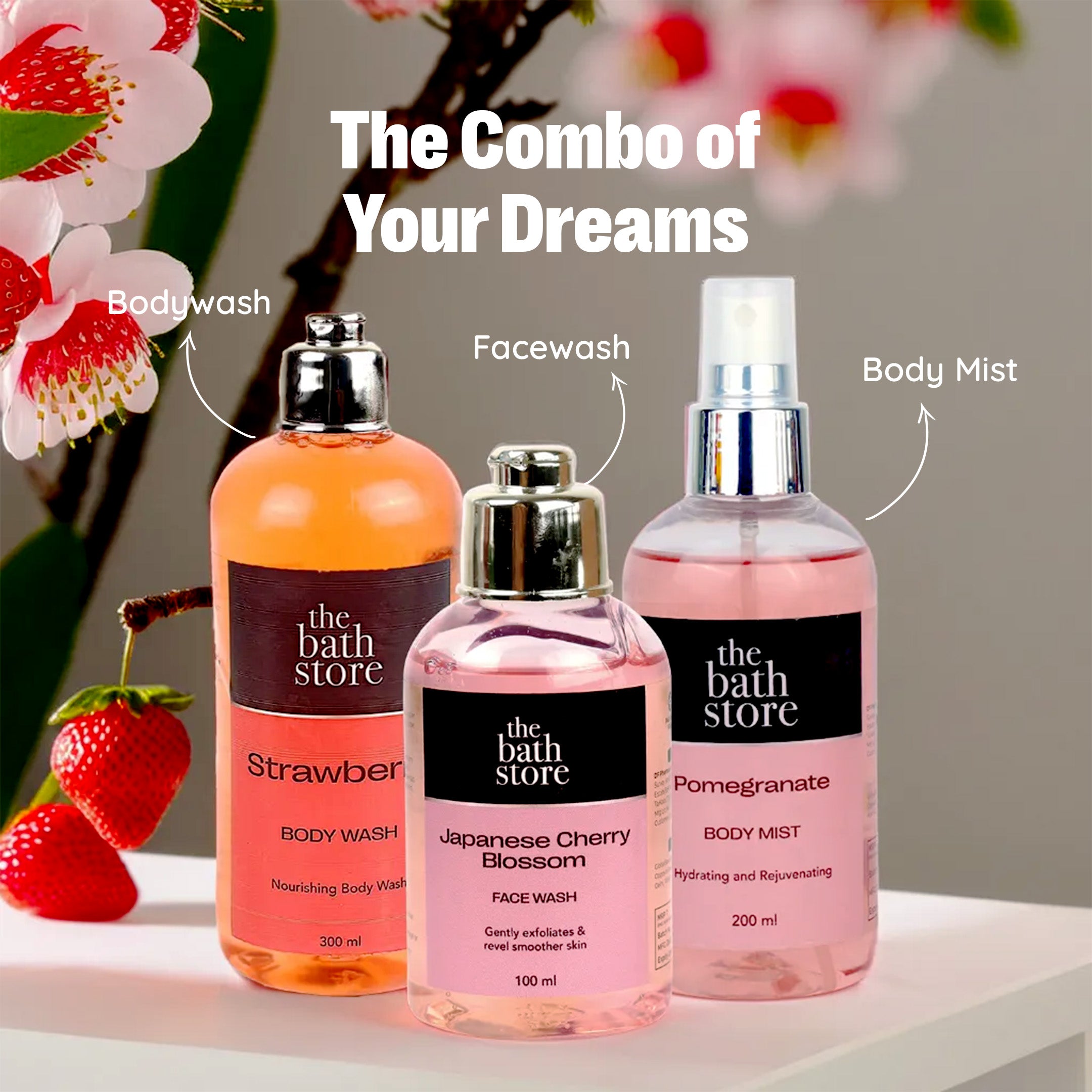 The Bath Store Pomegranate Body Wash - Invigorating aroma The Bath Store Pomegranate Body Wash - Invigorating aroma