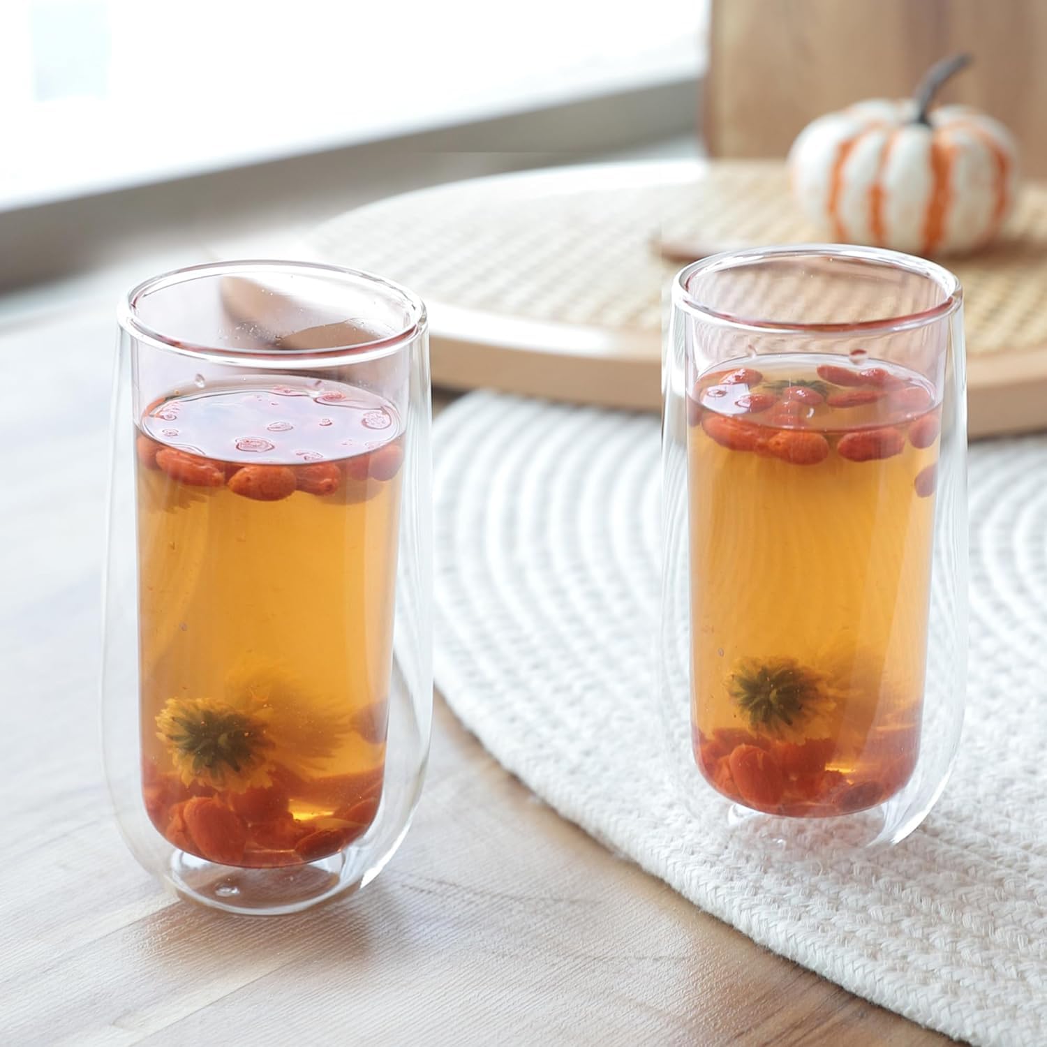 Kuber Industries double walled glass - Perfect gift Kuber Industries double walled glass - Perfect gift