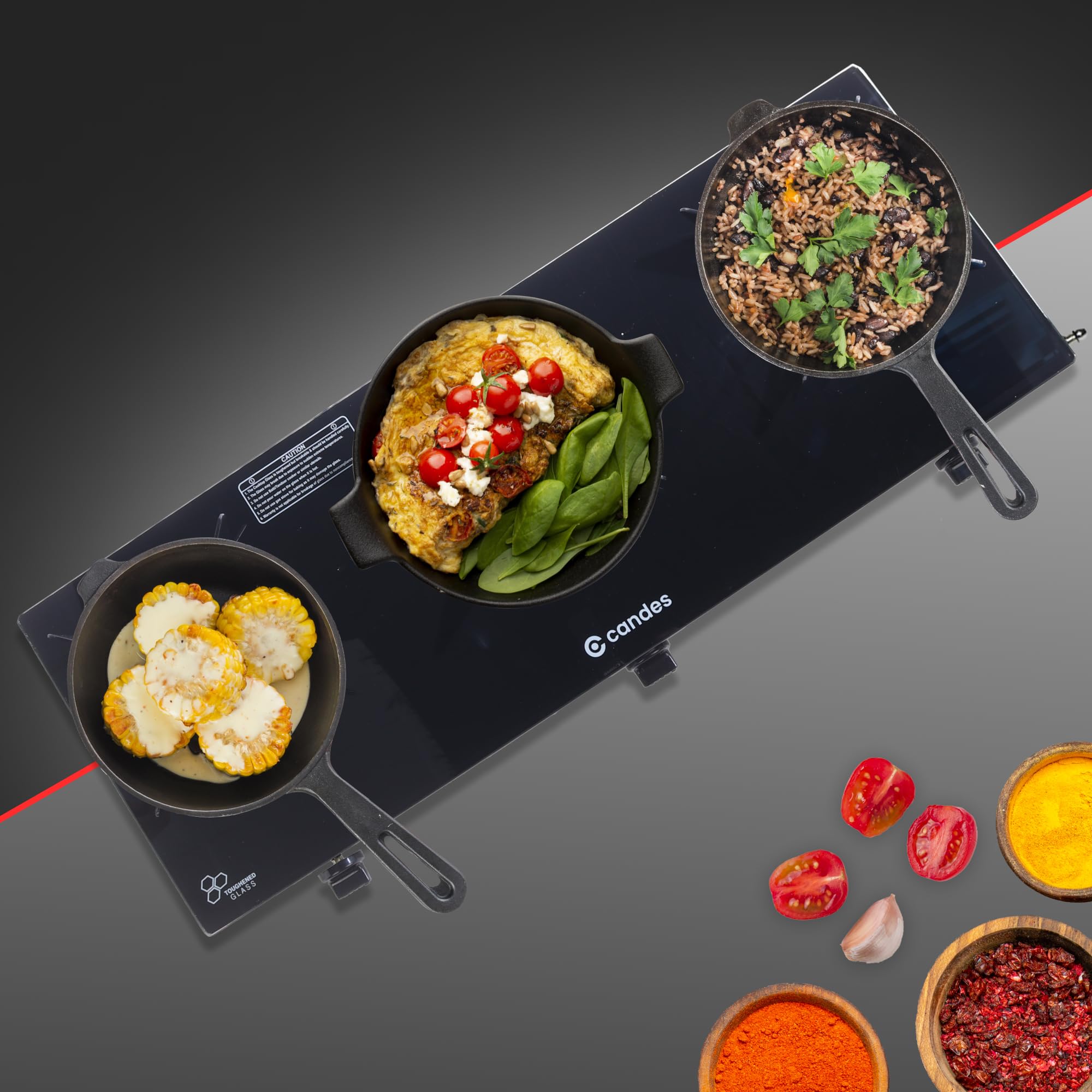 Candes glass top stove - elegant kitchen appliance Candes glass top stove - elegant kitchen appliance
