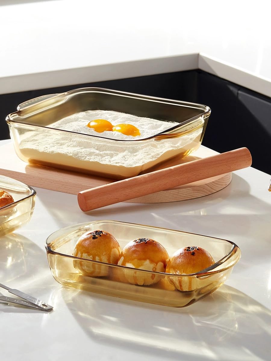 UMAI borosilicate glass baking tray - baking cookies UMAI borosilicate glass baking tray - baking cookies