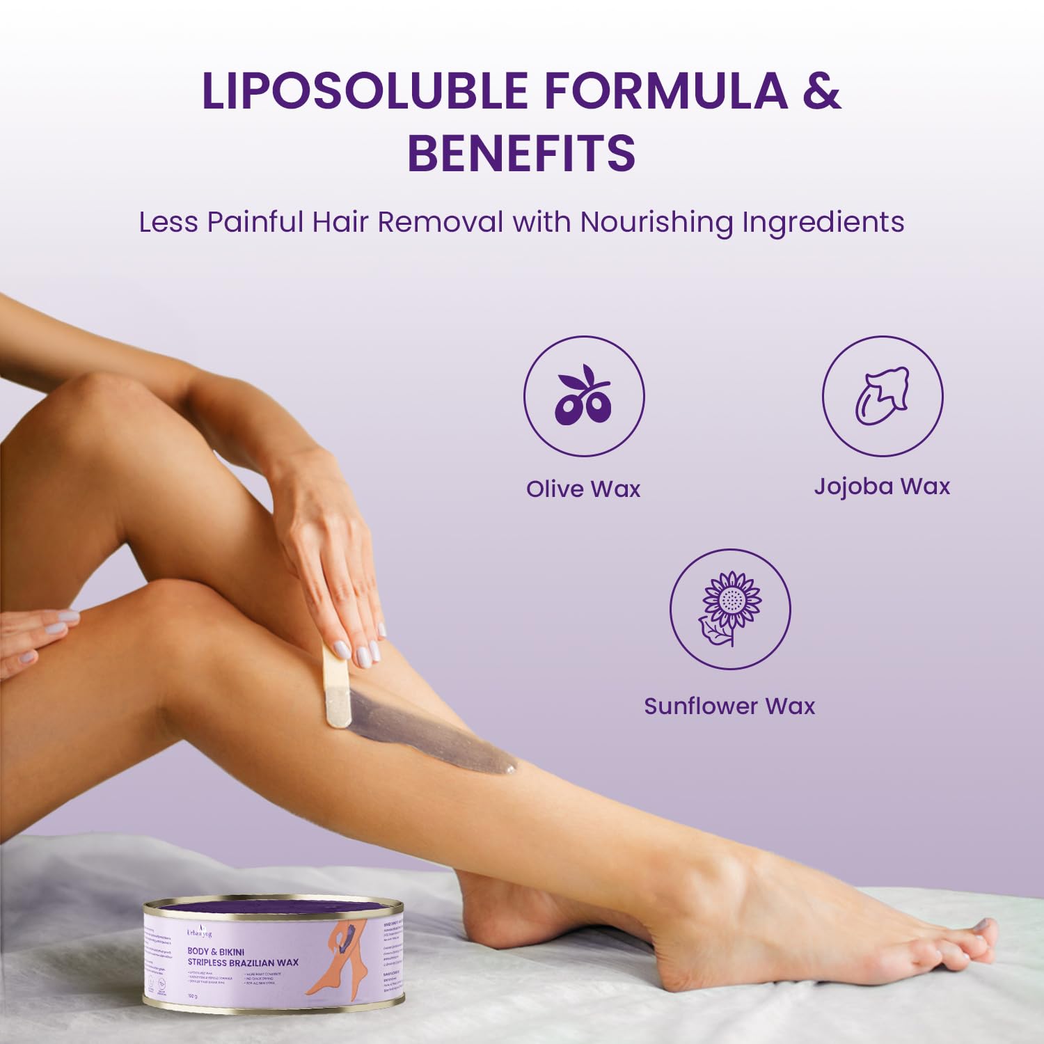 Urban Yog facial wax strips - Gentle waxing for eyebrows Urban Yog facial wax strips - Gentle waxing for eyebrows