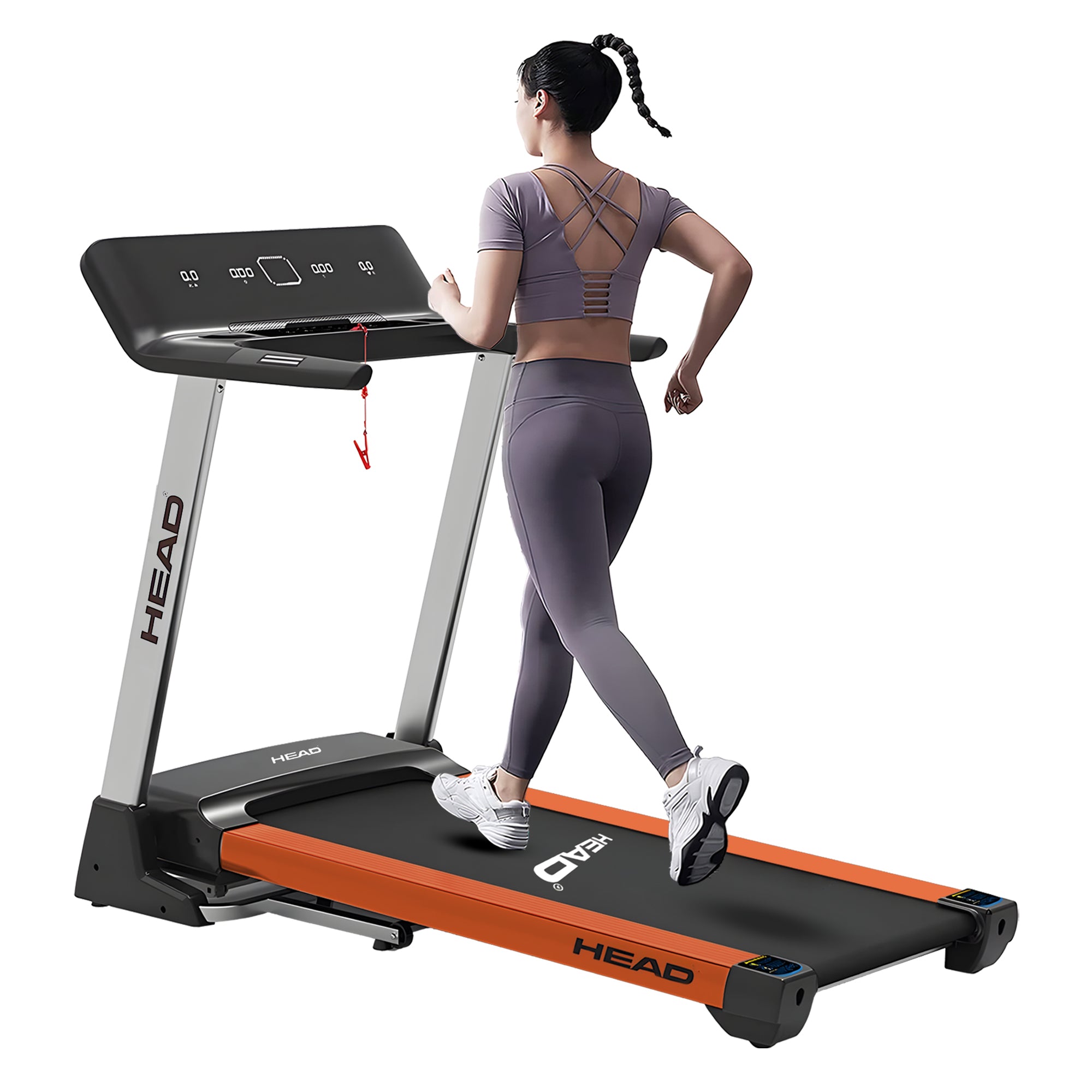 Electric Treadmill Gym Running Machines Let'S Play 4Hp Peak