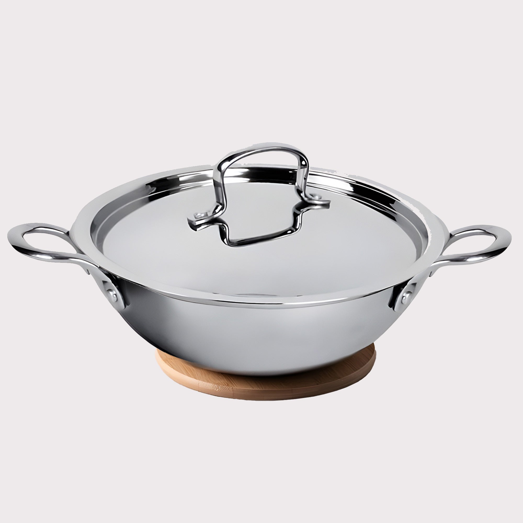 The Better Home kadai on induction stove - efficient cooking The Better Home kadai on induction stove - efficient cooking