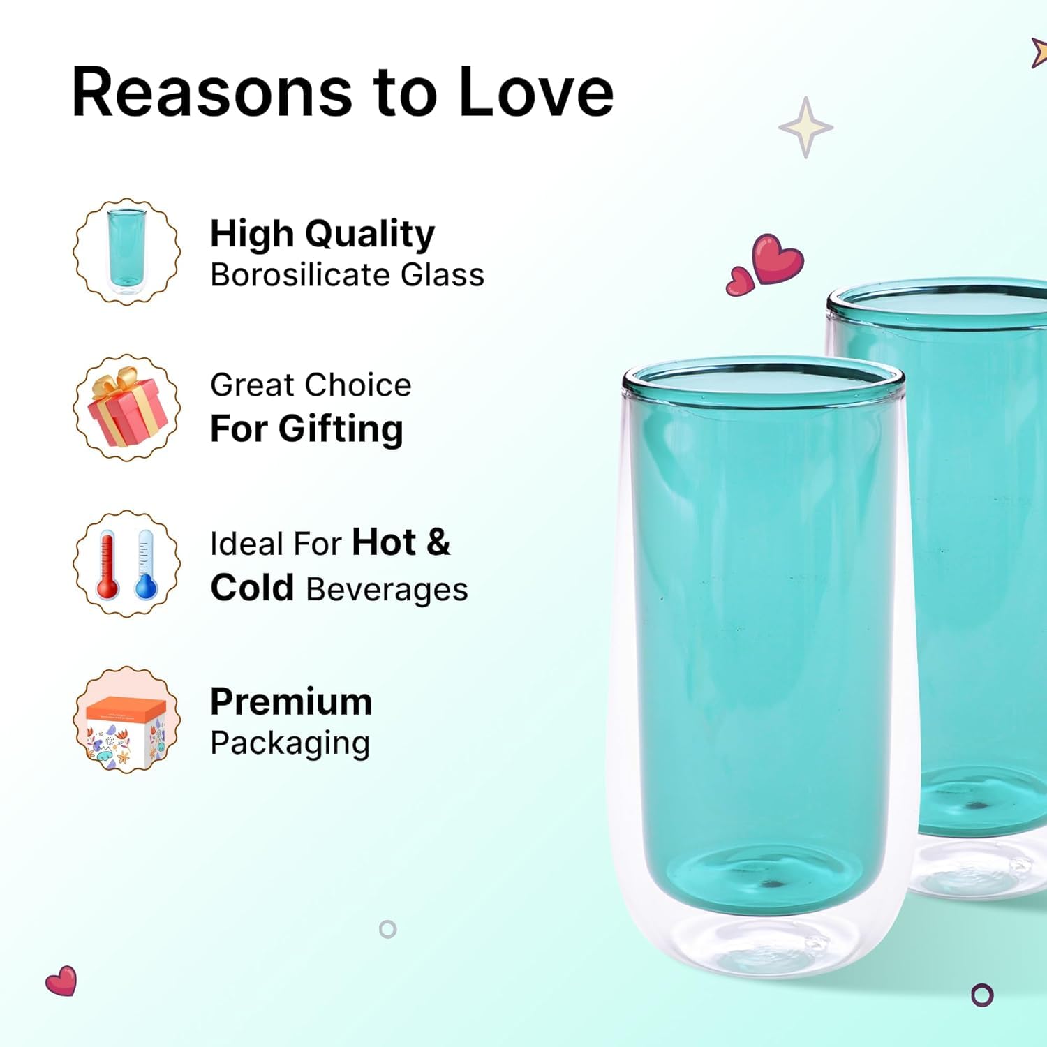 Kuber Industries thermal resistant glass - Ideal for everyday use Kuber Industries thermal resistant glass - Ideal for everyday use