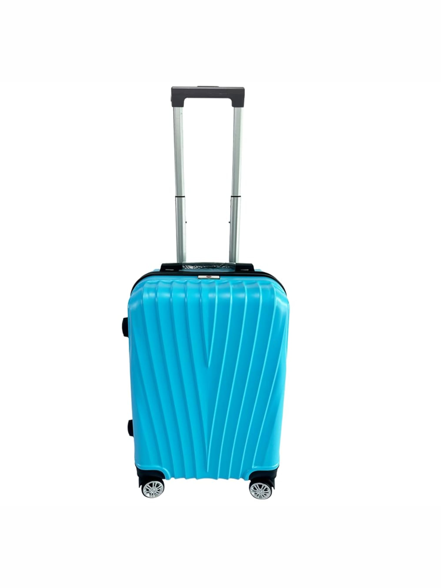 USHA SHRIRAM ABS (Cabin Bag) 20 inch Black Luggage Bag (55cm)|Trolley