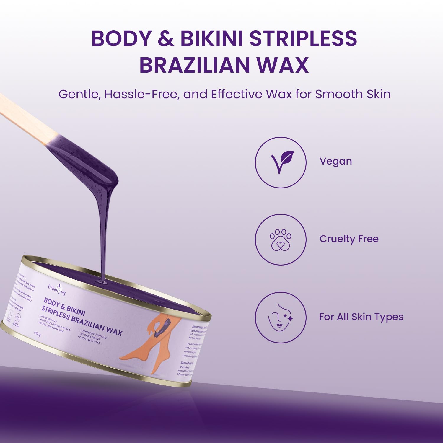 Urban Yog facial wax strips - Quick facial touch-ups Urban Yog facial wax strips - Quick facial touch-ups