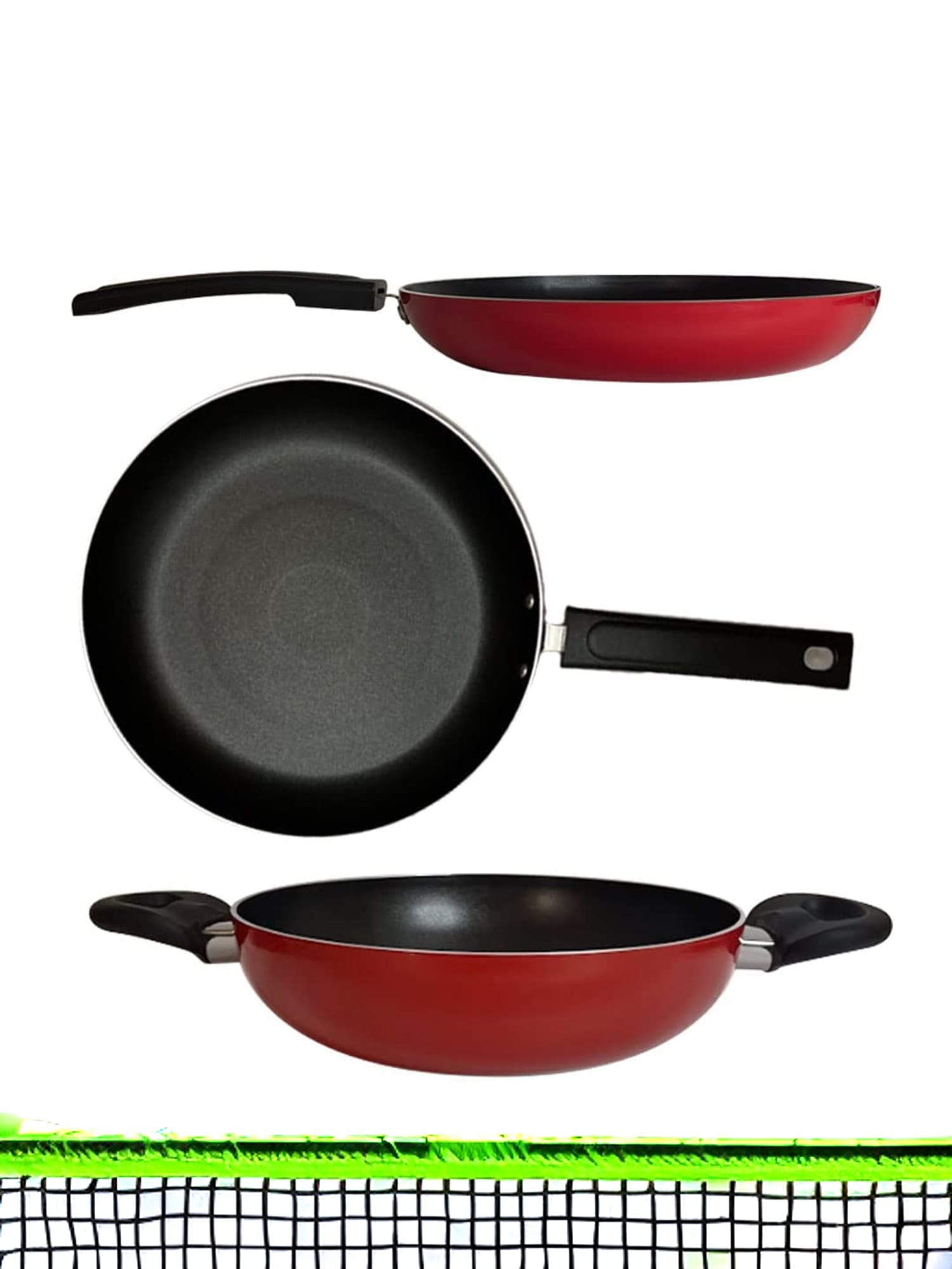 USHA SHRIRAM Aluminium Cookware - Lightweight for Everyday Use USHA SHRIRAM Aluminium Cookware - Lightweight for Everyday Use