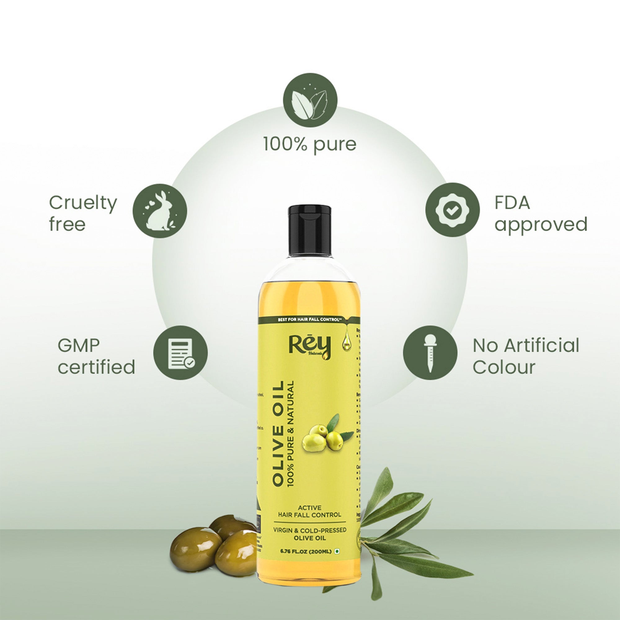 Rey Naturals Olive Oil - Nail and cuticle treatment Rey Naturals Olive Oil - Nail and cuticle treatment