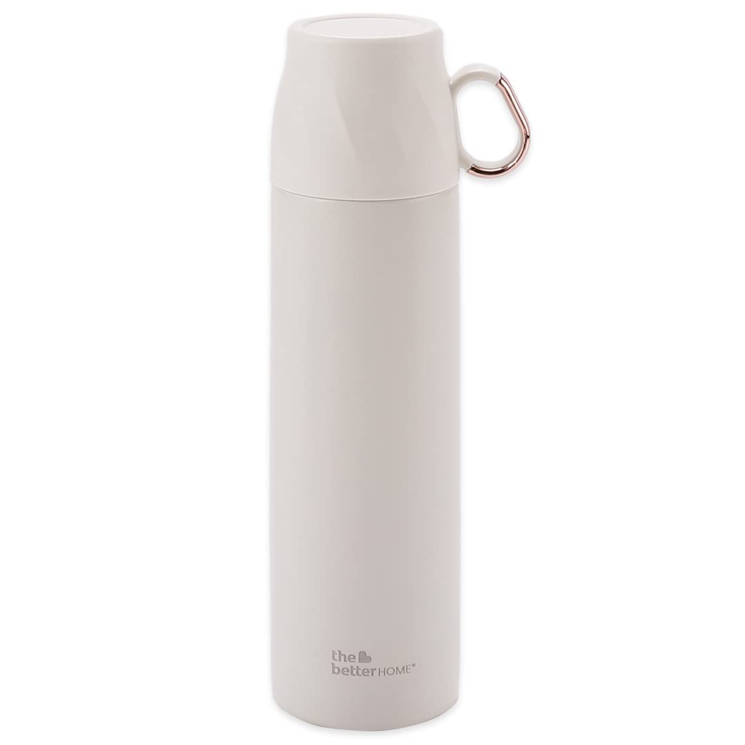  The Better Home Insulated Flask 500ml with Tea / Coffee Cup, Thermos  Flask 500ml, Coffee Flask & Tea Flask for Home & Office Use