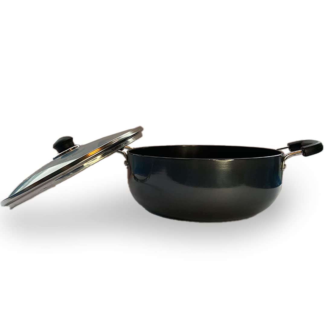 Usha Shriram Triply Stainless Steel Kadai with lid