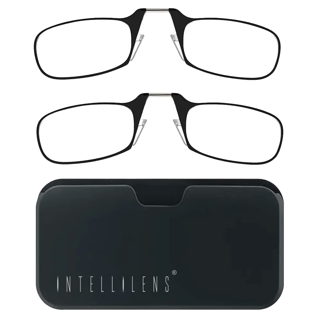 Intellilens Edge Ultra Thin Reading Glasses (Pack of 2) For Men and ...