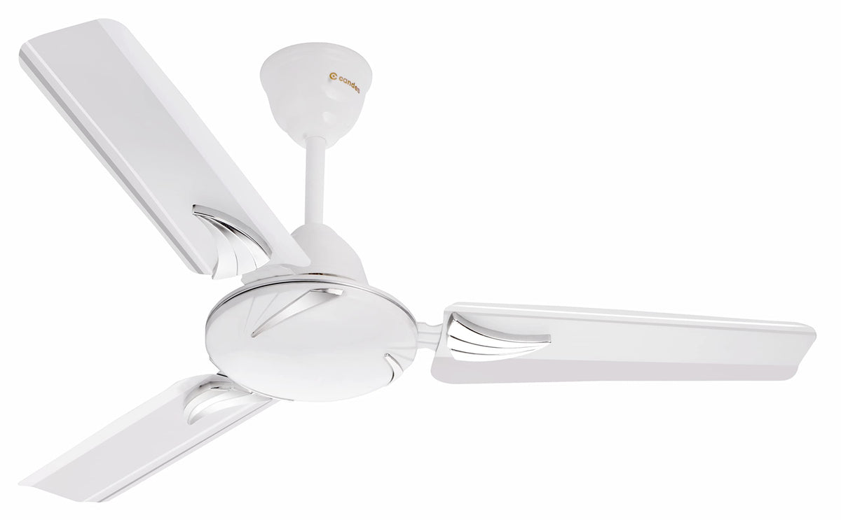 Candes Arena 900mm /36 inch High Speed Anti-dust Decorative 3 Star Rated Ceiling Fan 405 RPM with 2 Years Warranty (Pack of 1, White)