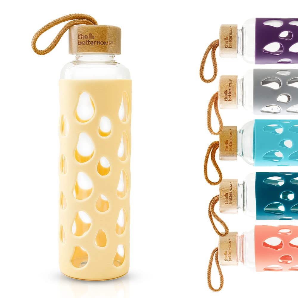 Silicone Sleeves Glass Bottles  Silicone Glass Water Bottle Cover