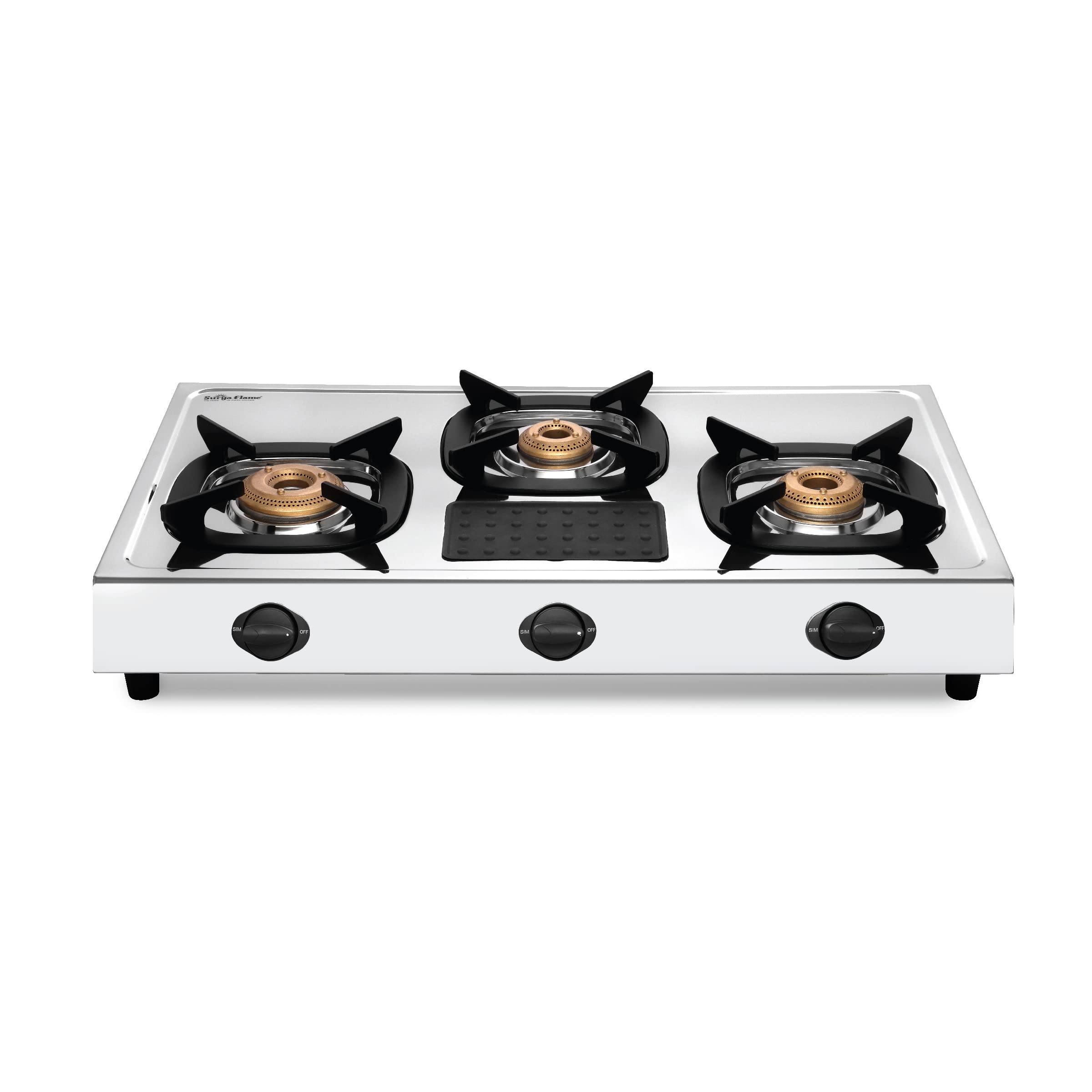 Surya gas stove 4 store burner stainless steel