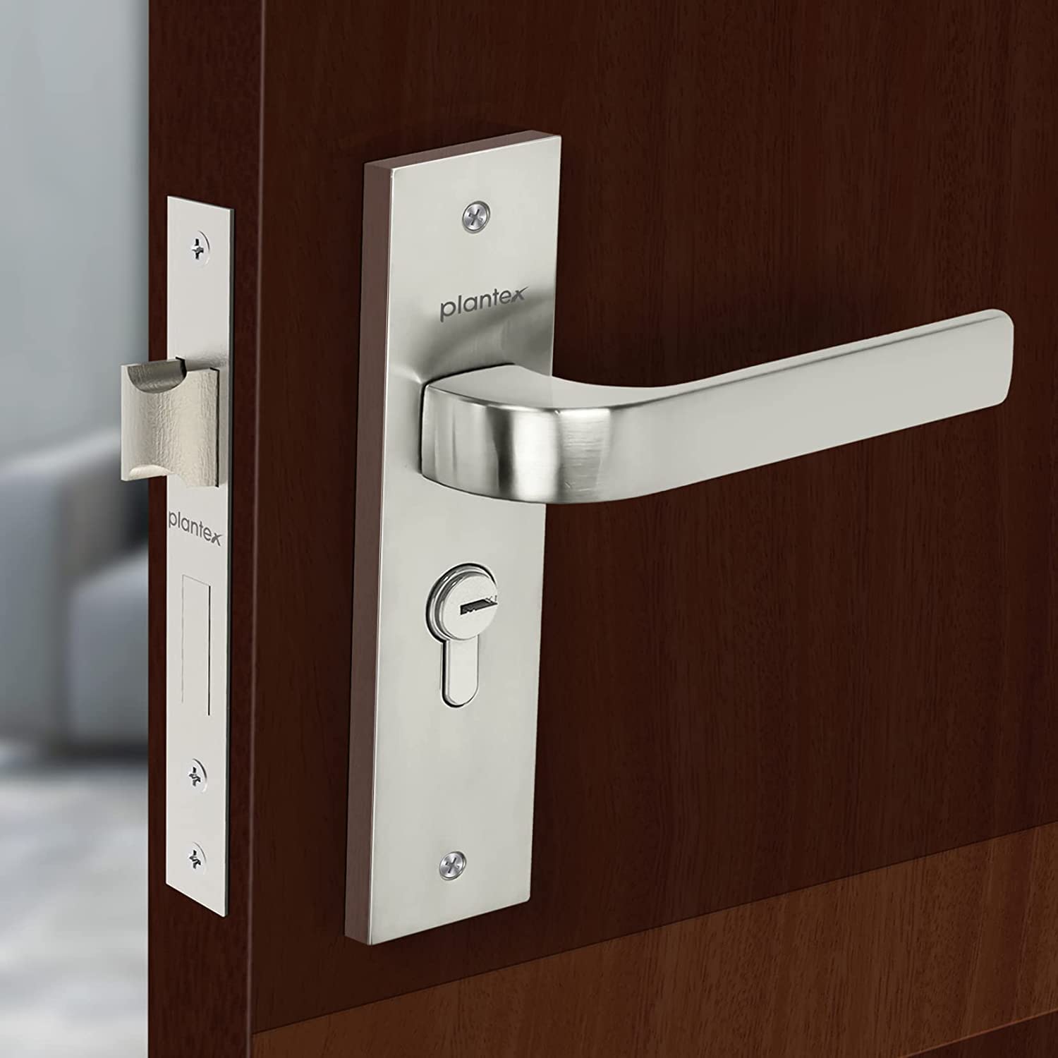 Plantex Heavy Duty Door Lock - Main Door Lock Set with 3 Keys/Mortise –  GlobalBees Shop
