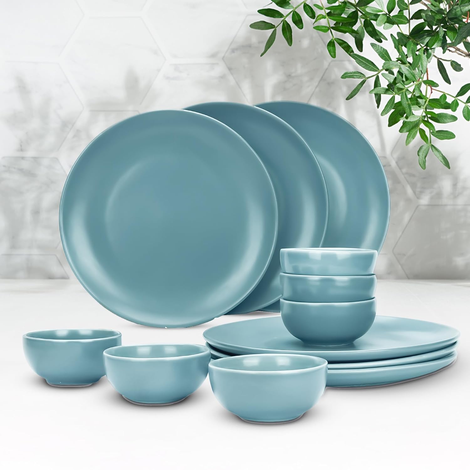 Chip resistant hotsell dinnerware set