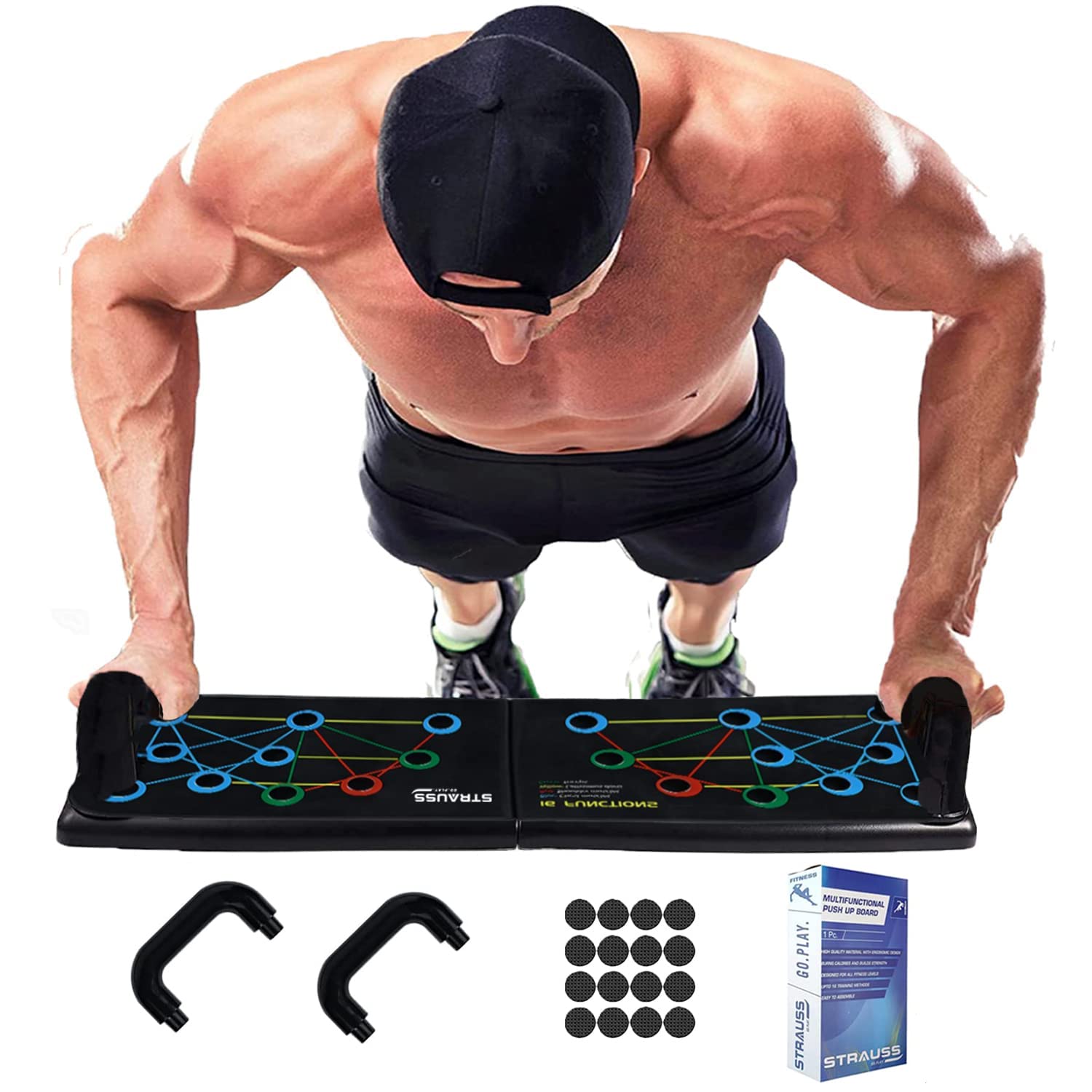 ML Brand Portable Pilates Kit  Adjustable Band Length, Exercise