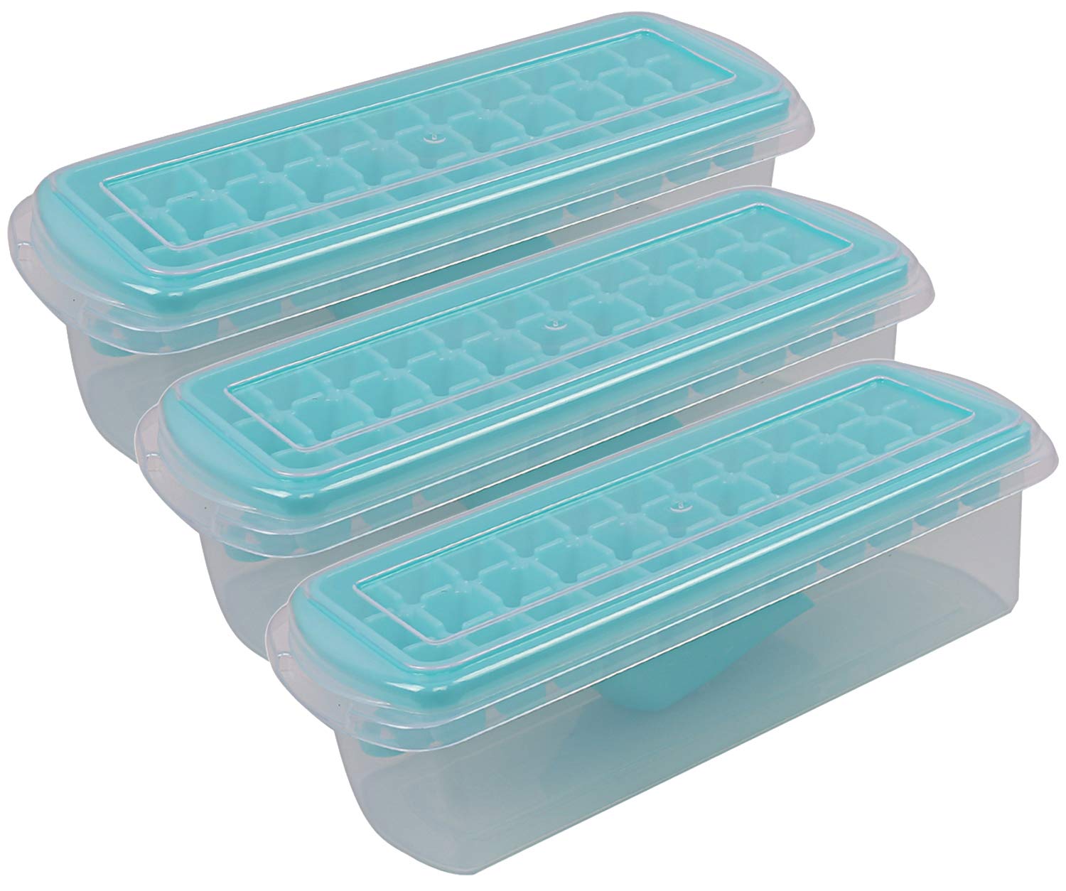 1pc Set Of Random Small Medium Large Ice Cube Tray With Lid