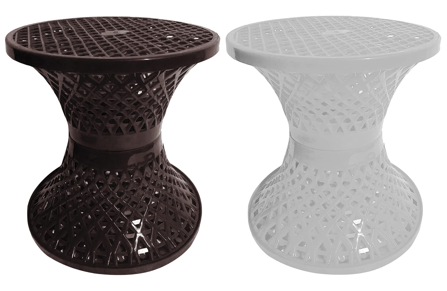 Kuber Industries Bathroom Sitting Stool Kuber Industries Mesh