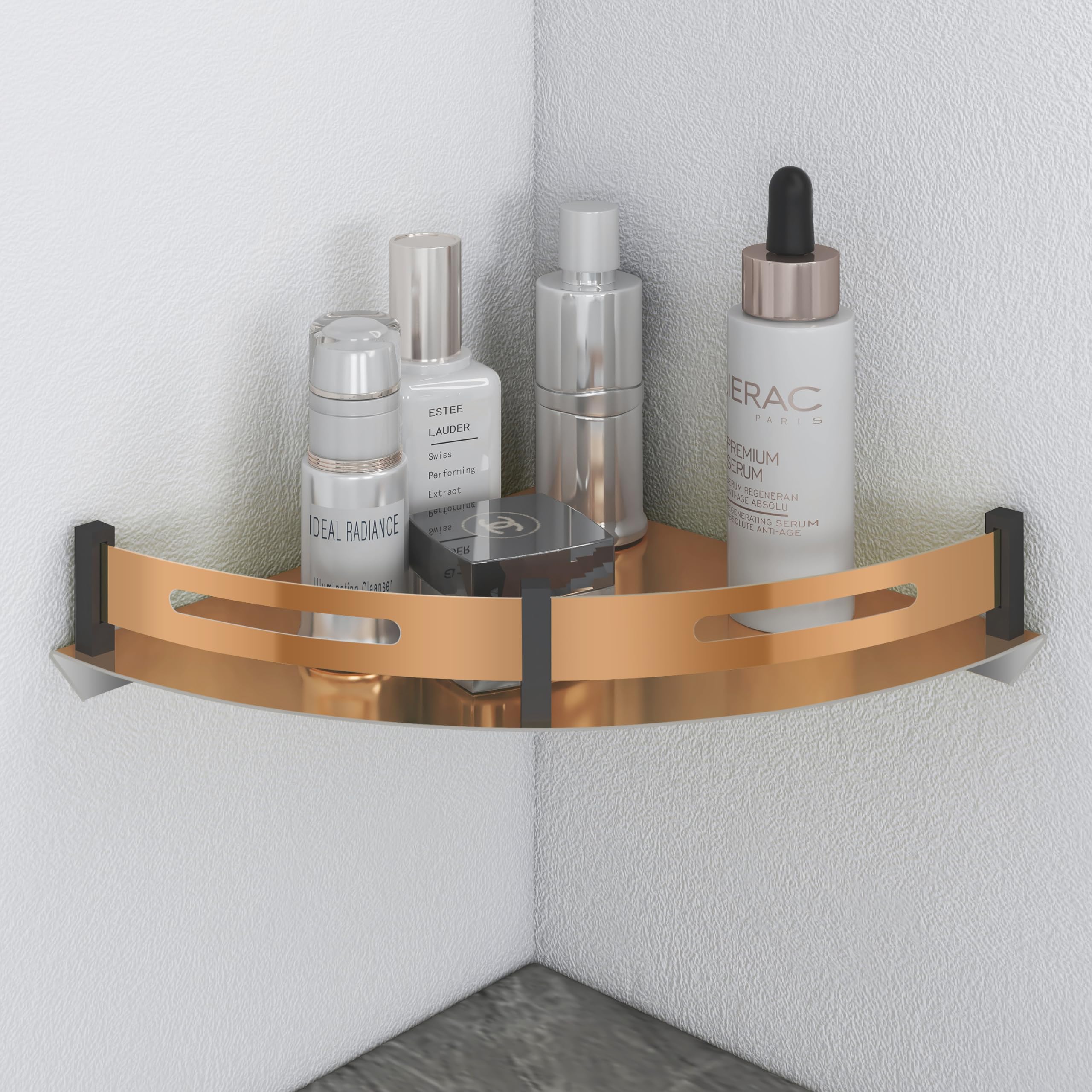 Plantex Advance Self-Adhesive Shelf Organizer for Bathroom and