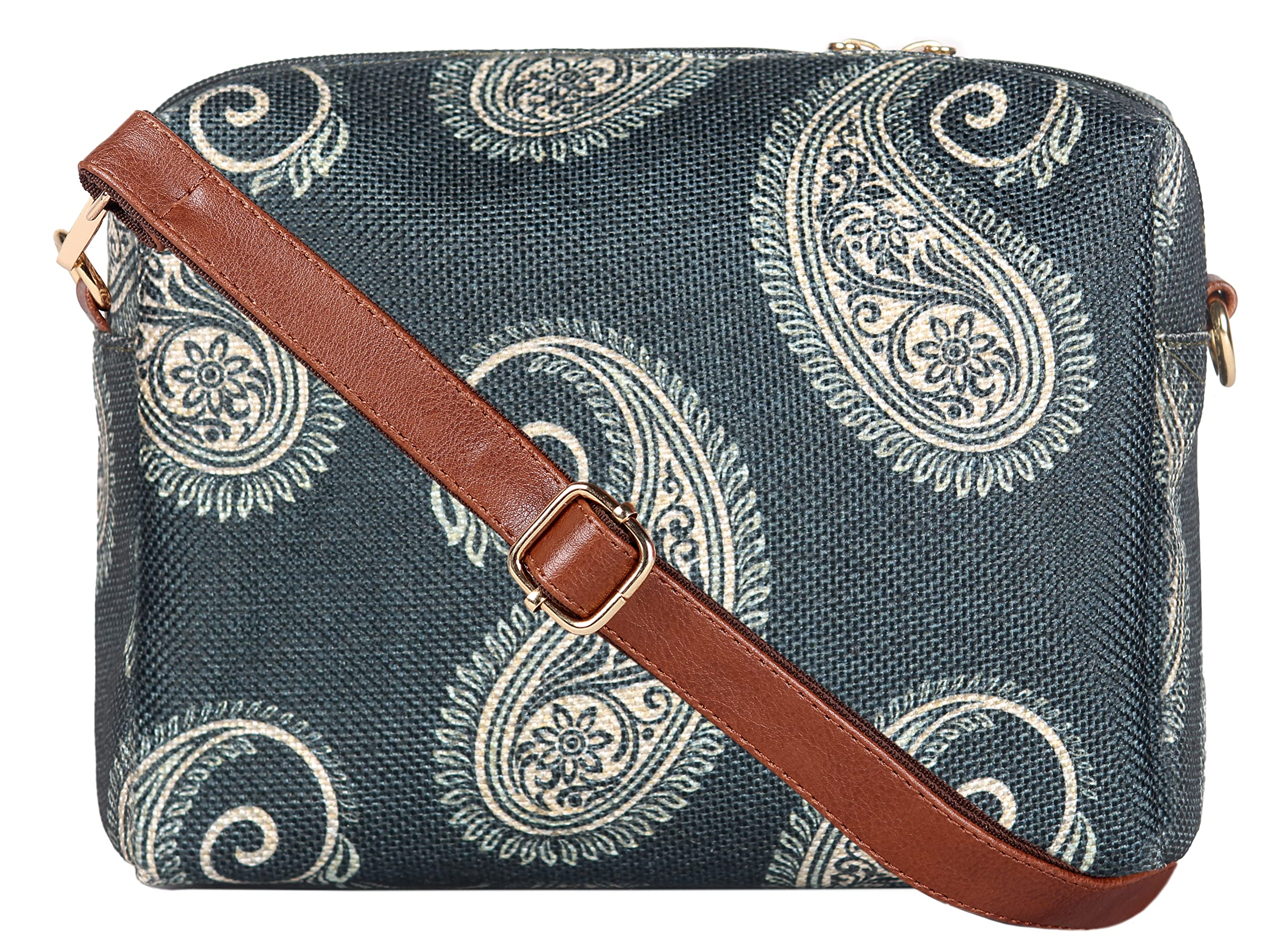 Sling Bag with Printed Strap