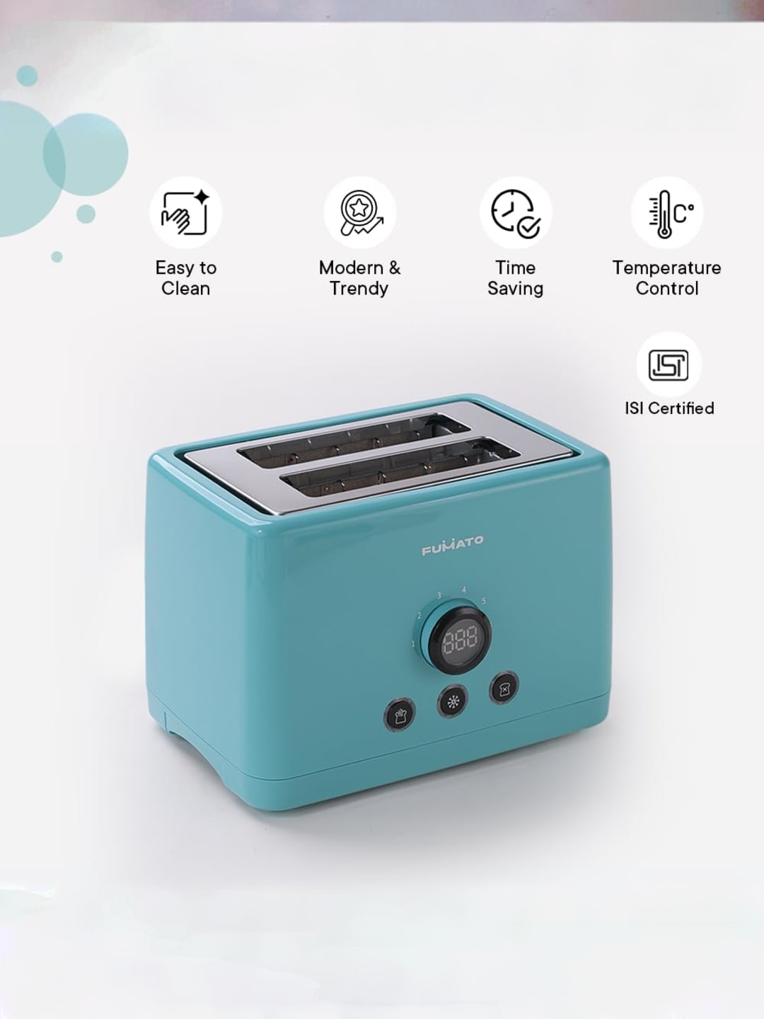 FUMATO toaster with bun rack - breakfast time