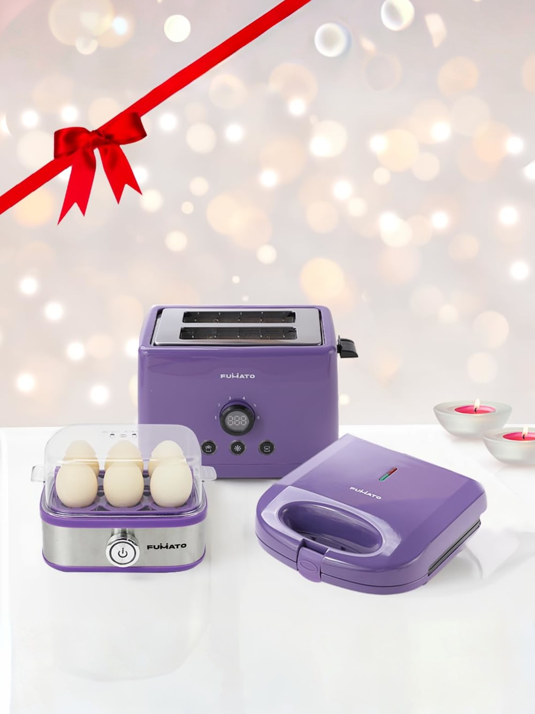 The Better Home purple set - Stylish kitchen decor