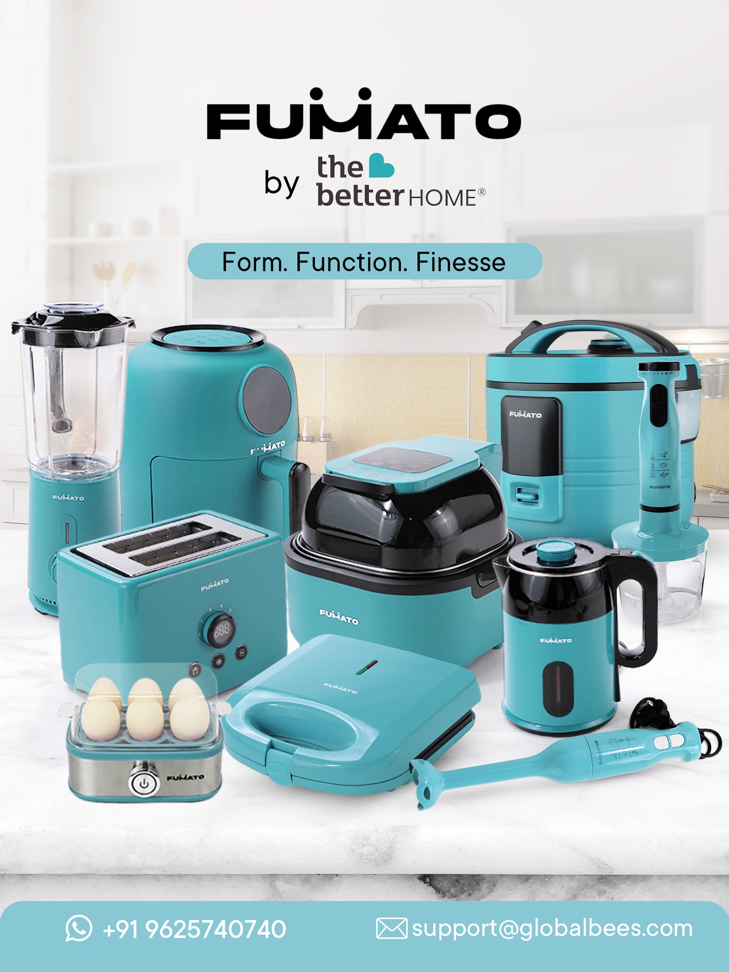 FUMATO egg boiler - perfect for family breakfasts